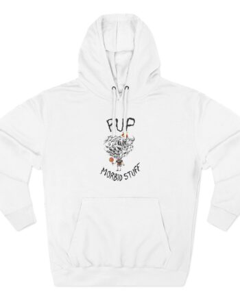 Pup Morbid Stuff Lollipop Three-Panel Fleece Hoodie