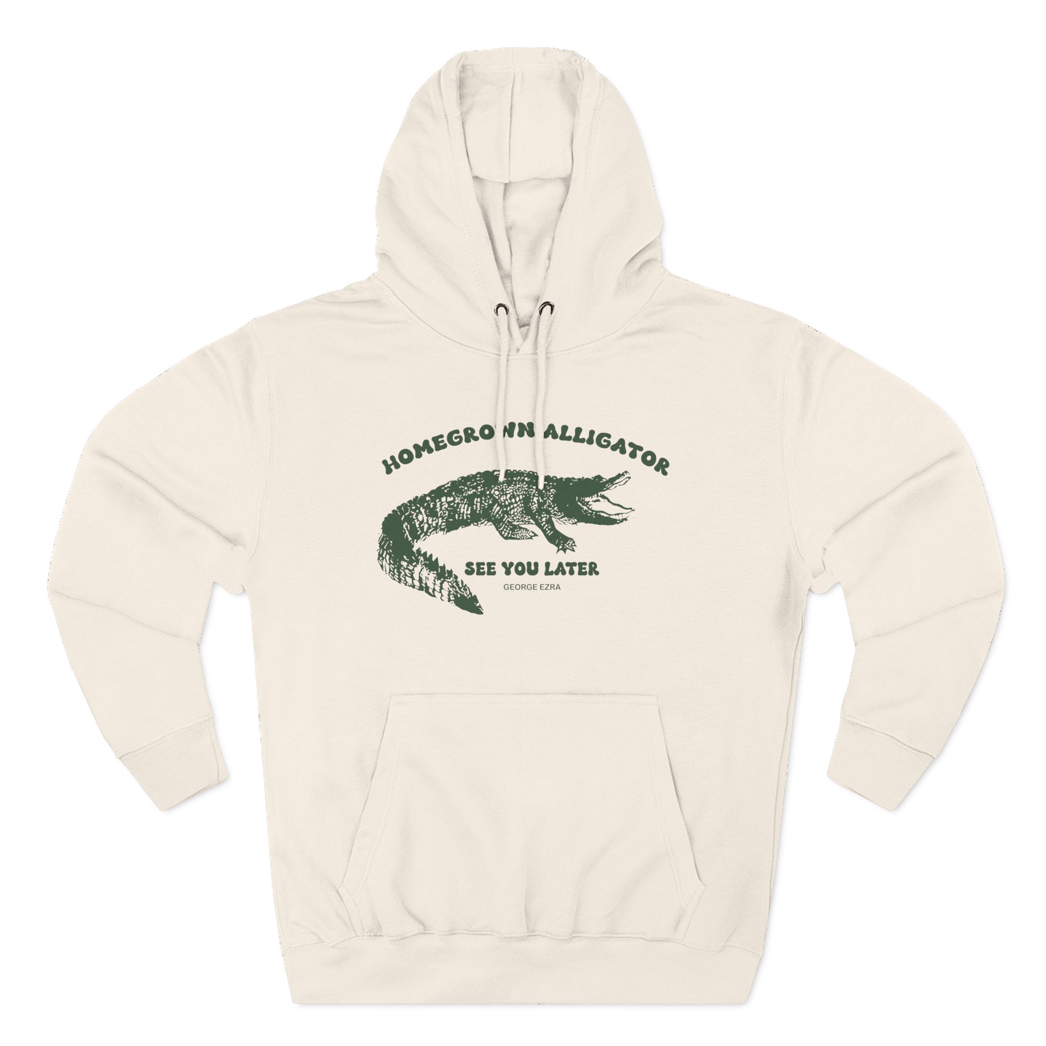 George Ezra Home Grown Alligator Three-Panel Fleece Hoodie