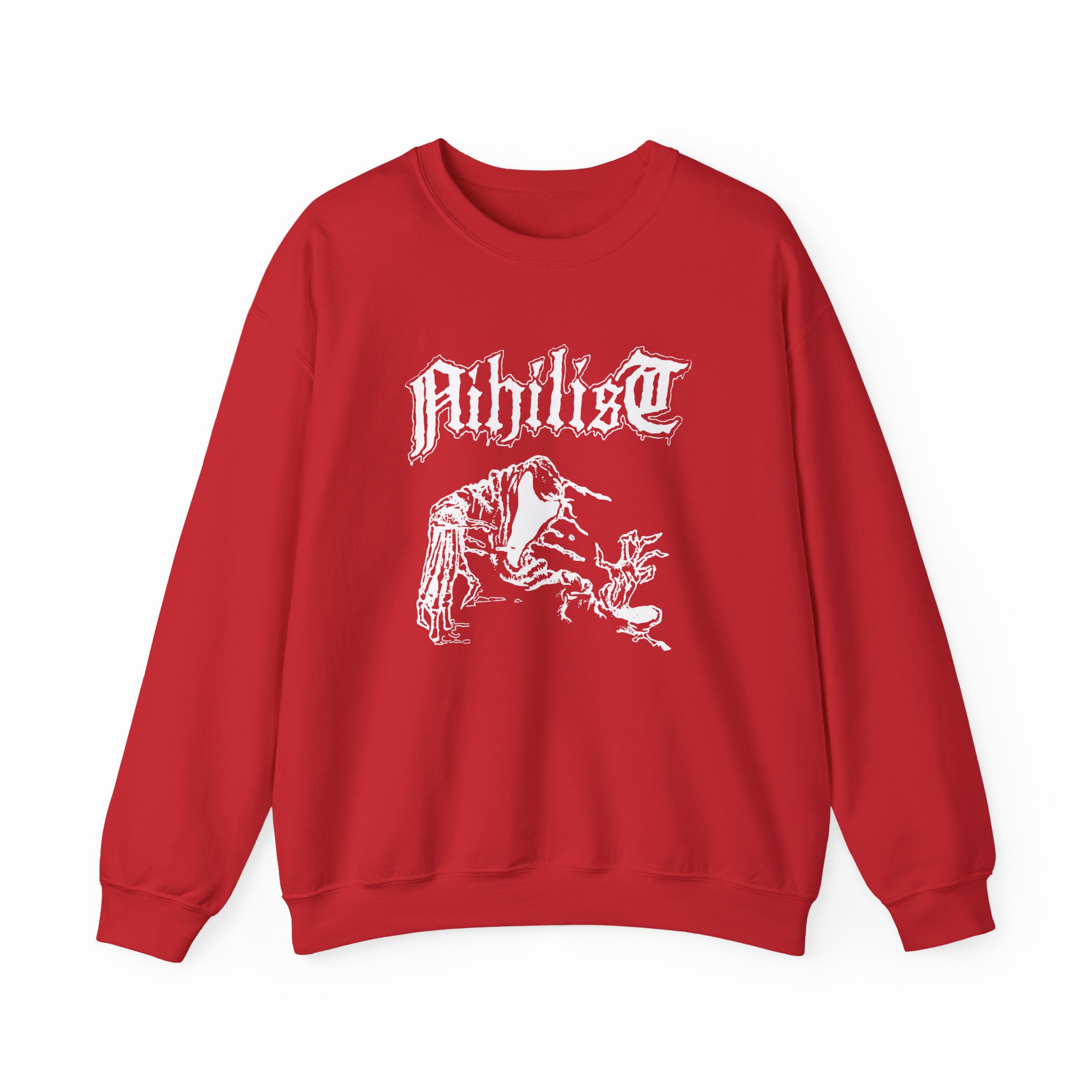 Entombed Nihilist Ghost Unisex Heavy Blendâ„¢ Crewneck Sweatshirt