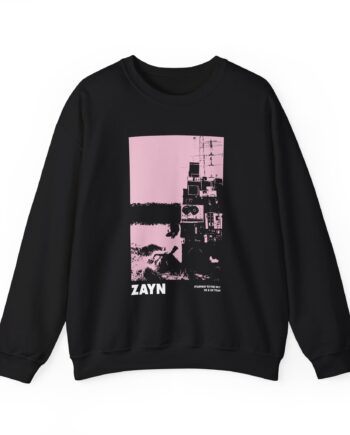 Zayn Malik Antenna Itin Faded Unisex Heavy Blend™ Crewneck Sweatshirt