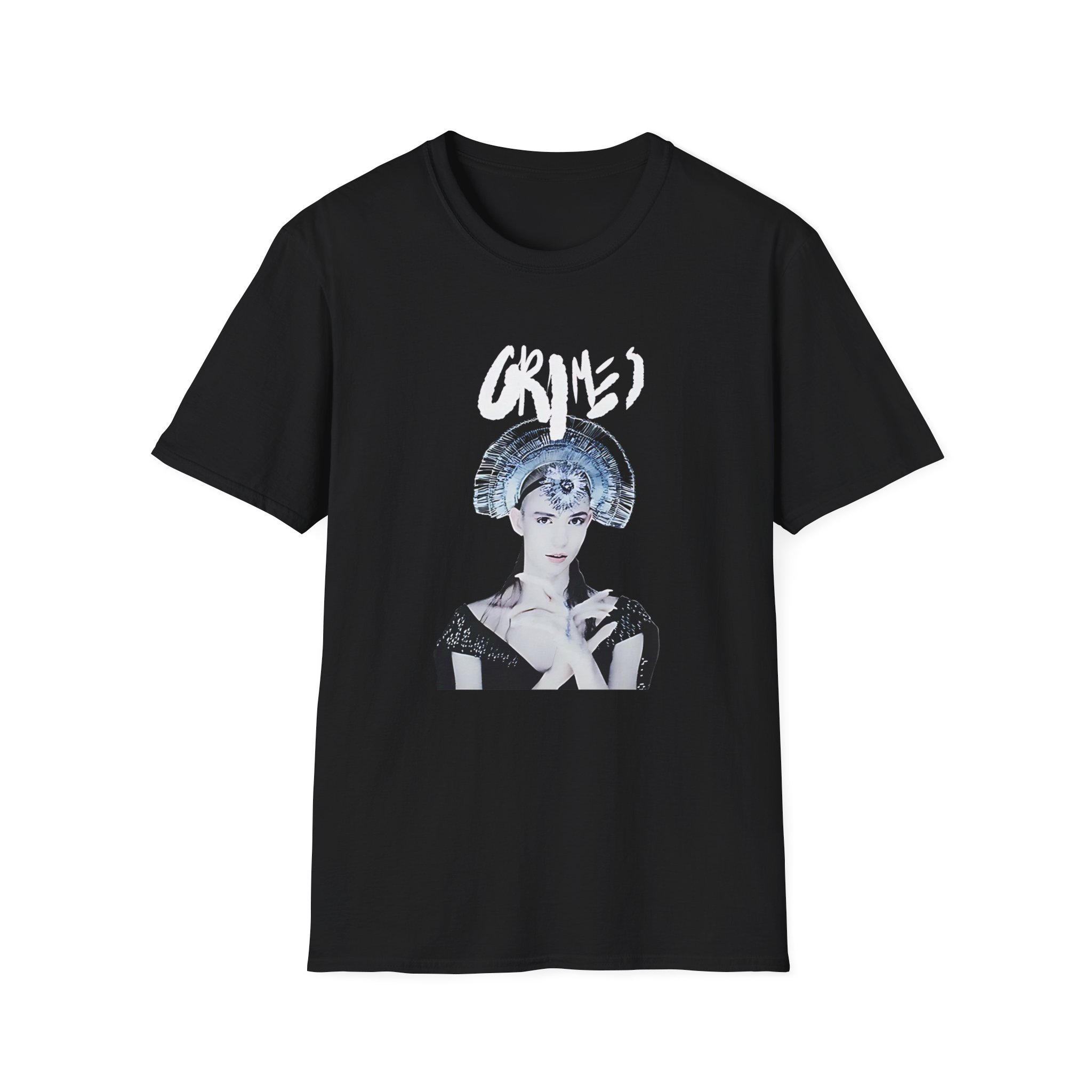 Grimes Head Dress Unisex Softstyle T-shirt