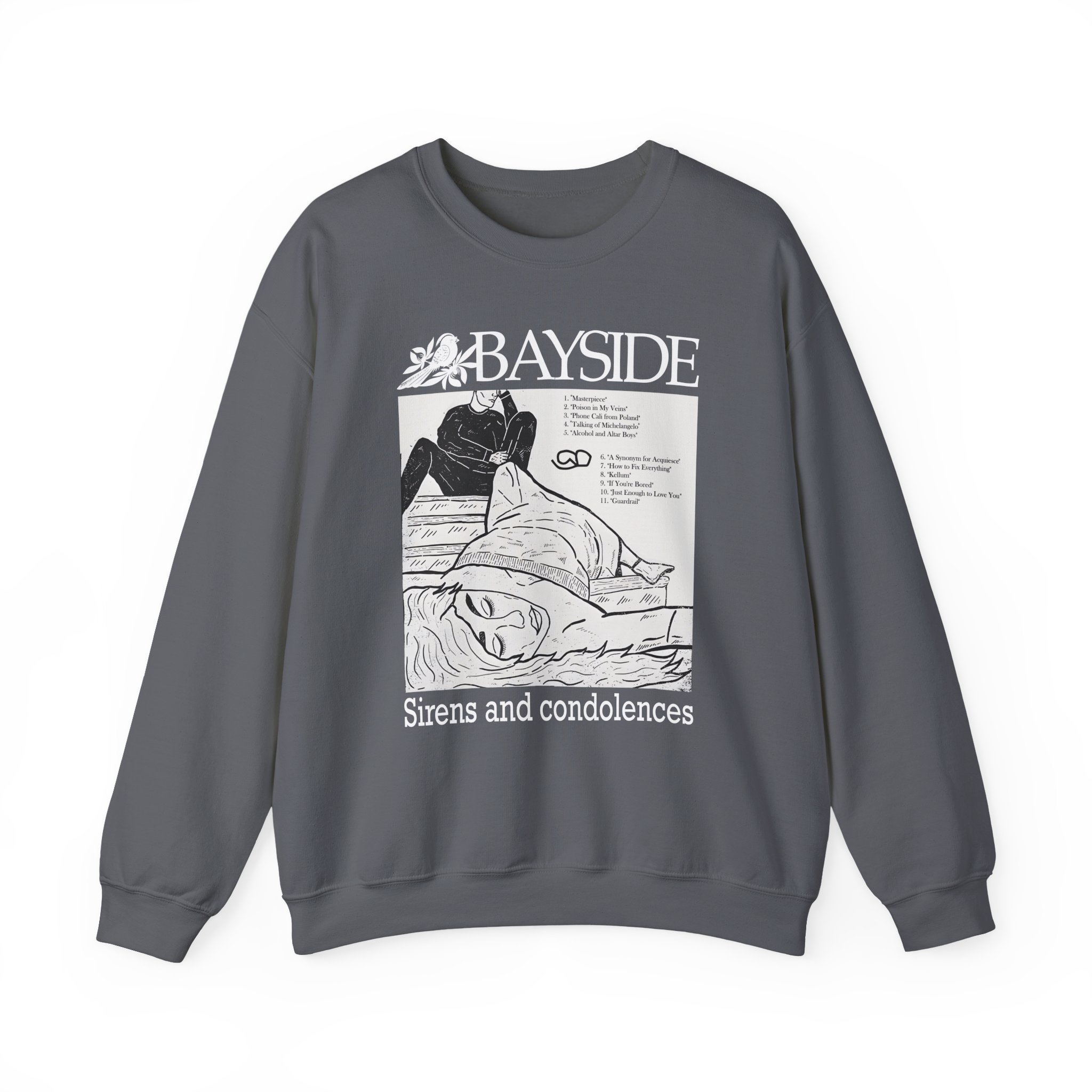 Bayside Sirens and Condolences Unisex Heavy Blendâ„¢ Crewneck Sweatshirt