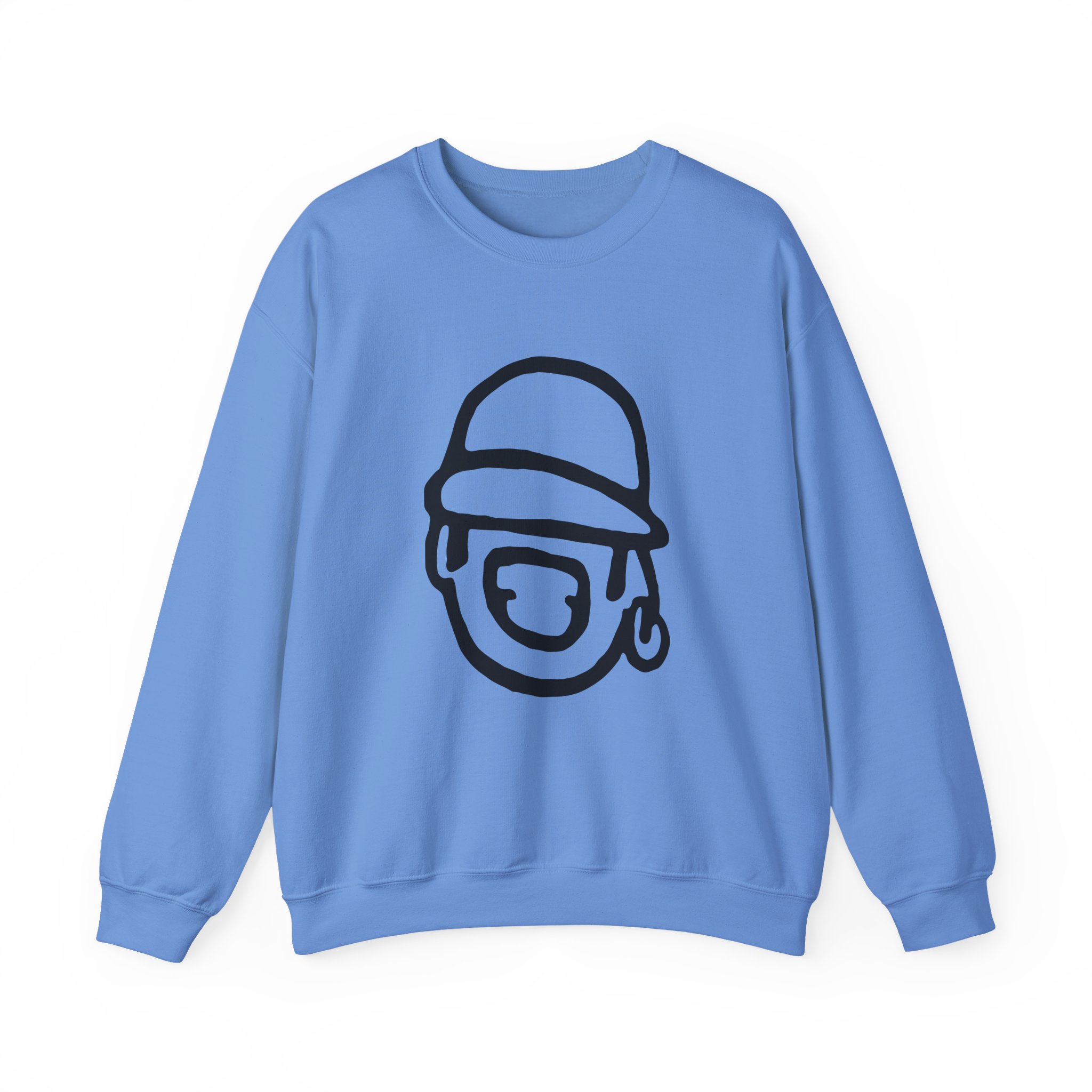 Niko B Big Face Unisex Heavy Blend Crewneck Sweatshirt