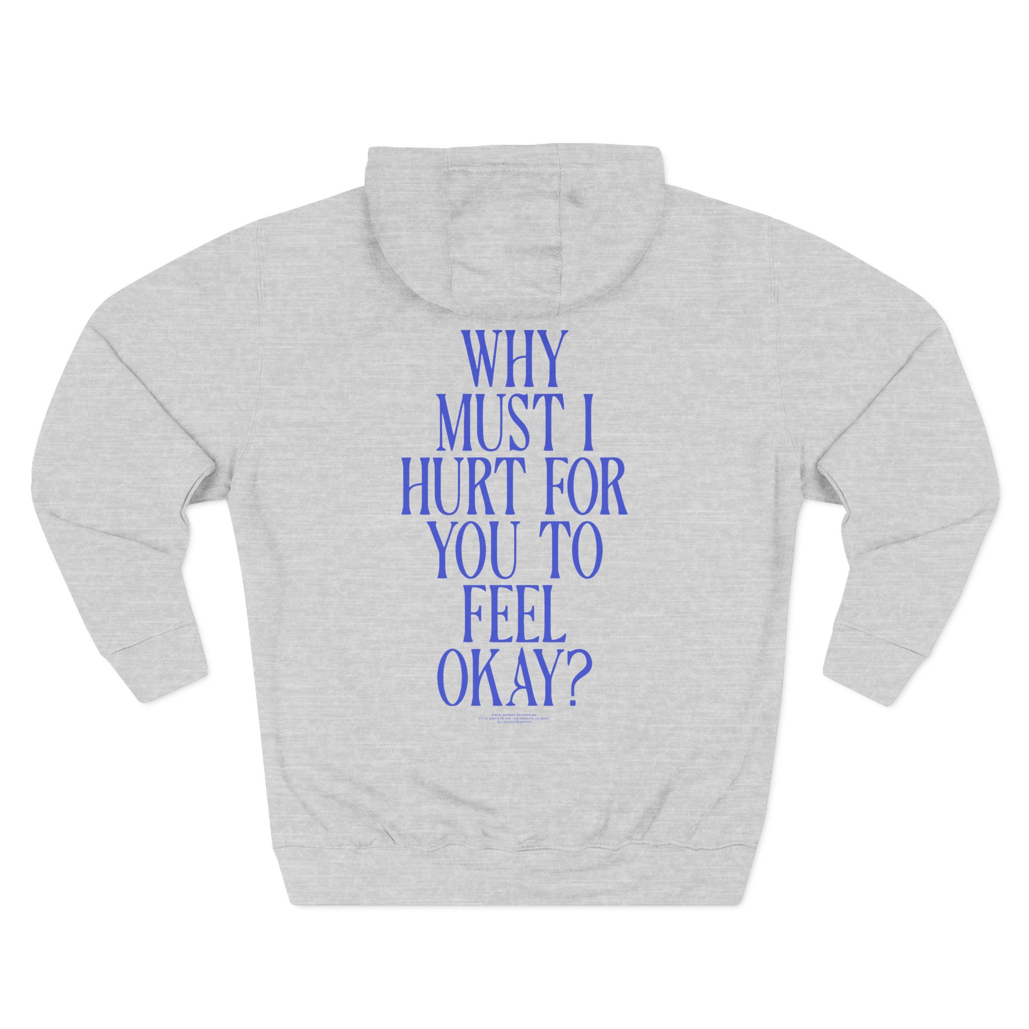 Joshua Bassett Why Must I Hurt Three-Panel Fleece Hoodie
