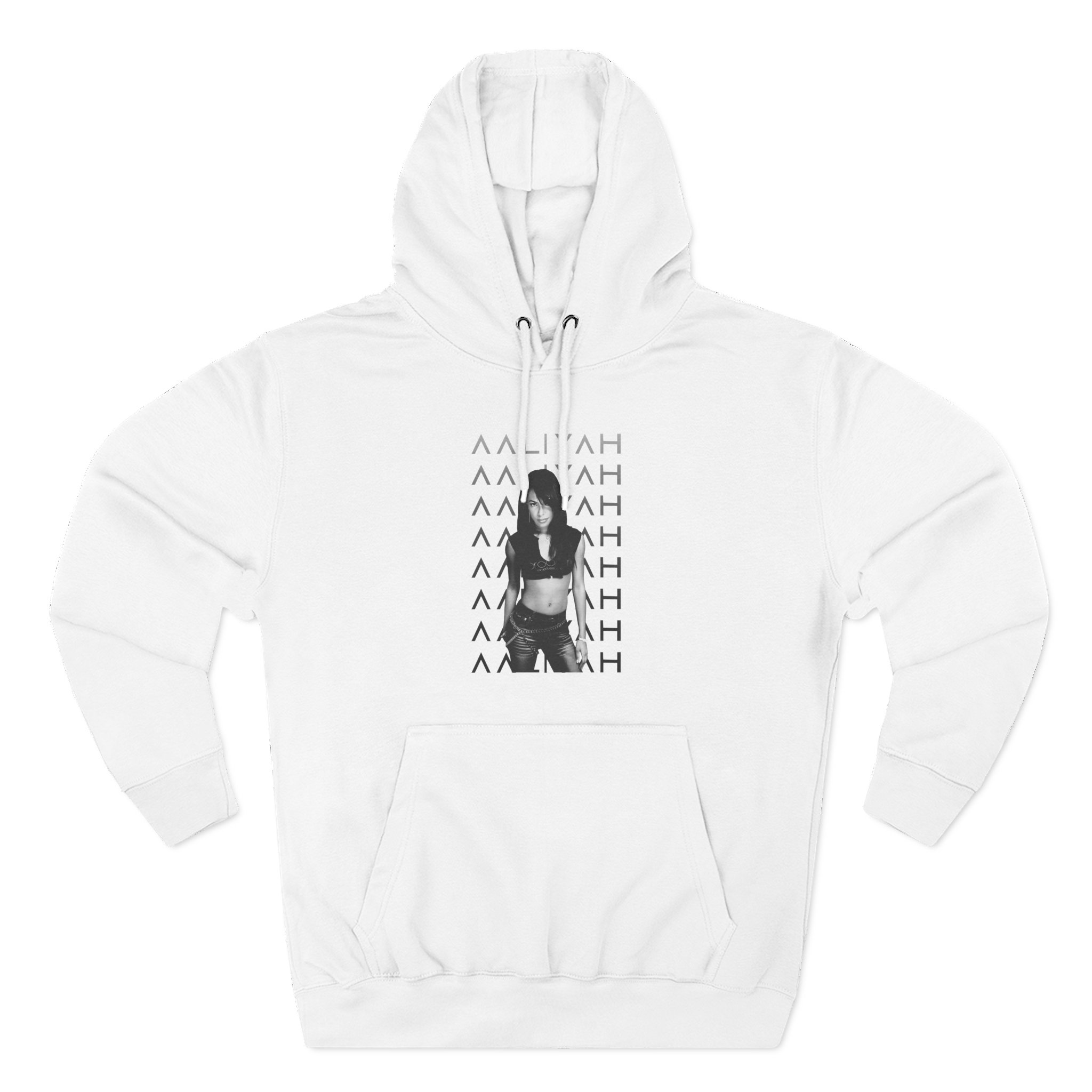 Aaliyah Three-Panel Fleece Hoodie