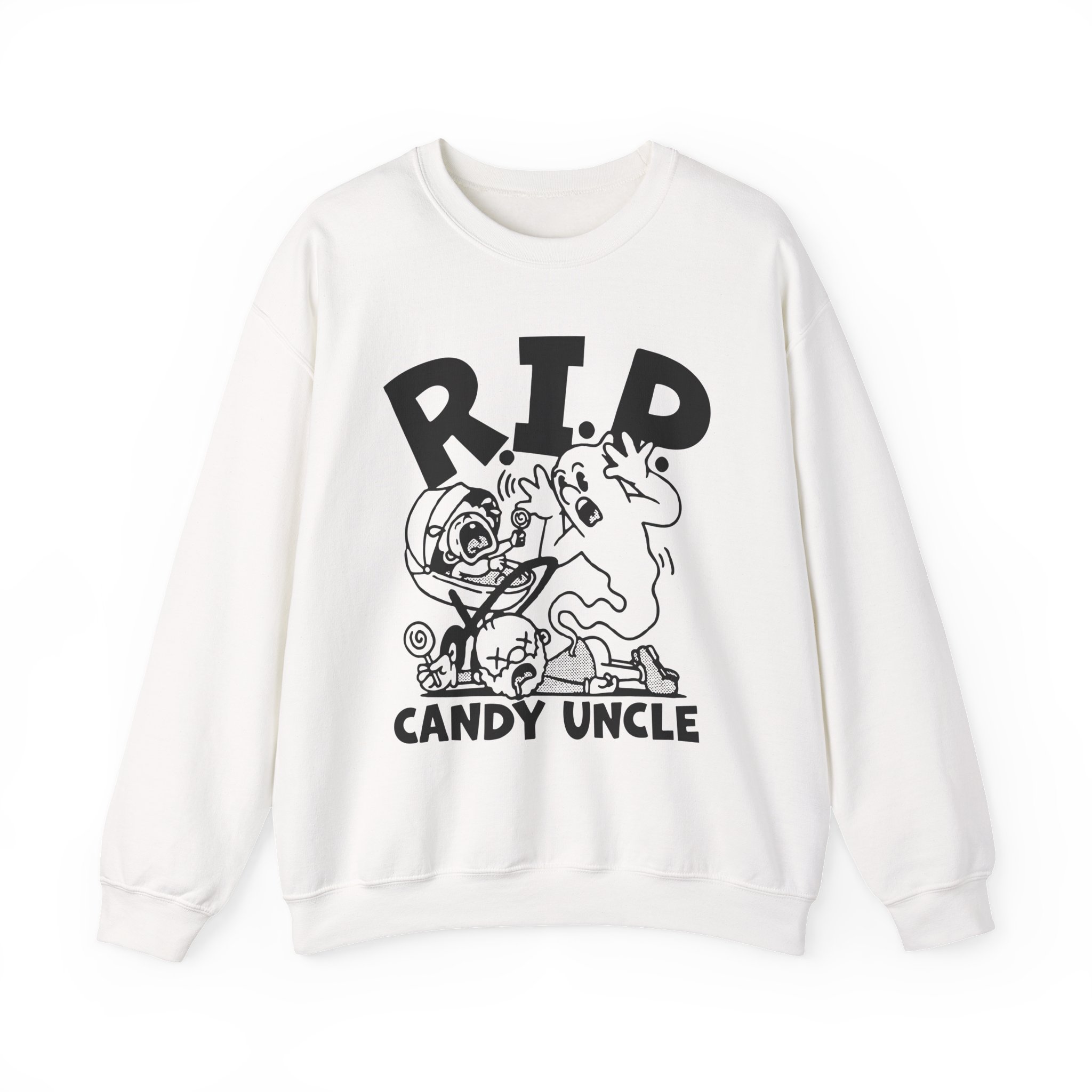 Distractible Candy Uncle Unisex Heavy Blendâ„¢ Crewneck Sweatshirt