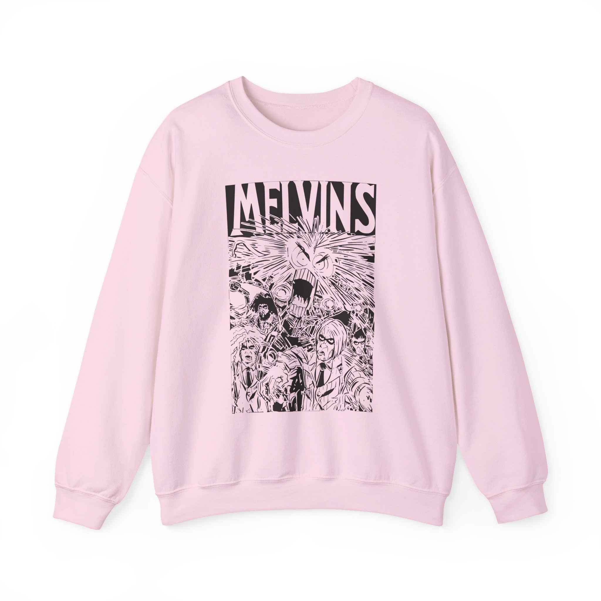 Melvins Album Concert Unisex Heavy Blendâ„¢ Crewneck Sweatshirt