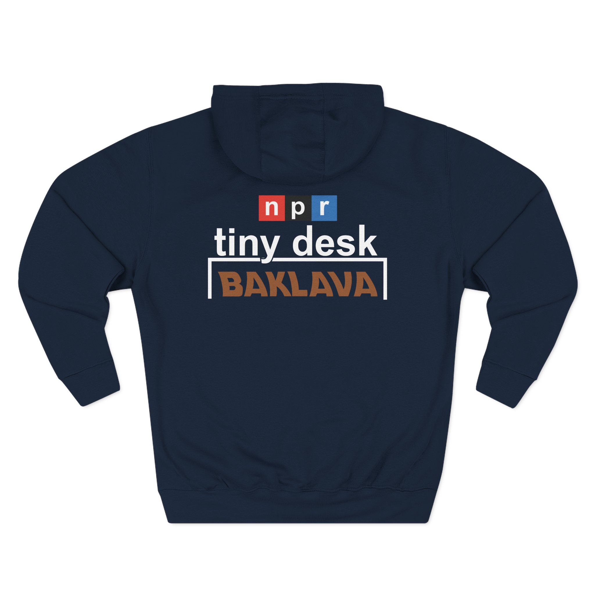 Action Bronson Baklava X Npr Tiny Desk Three-Panel Fleece Hoodie