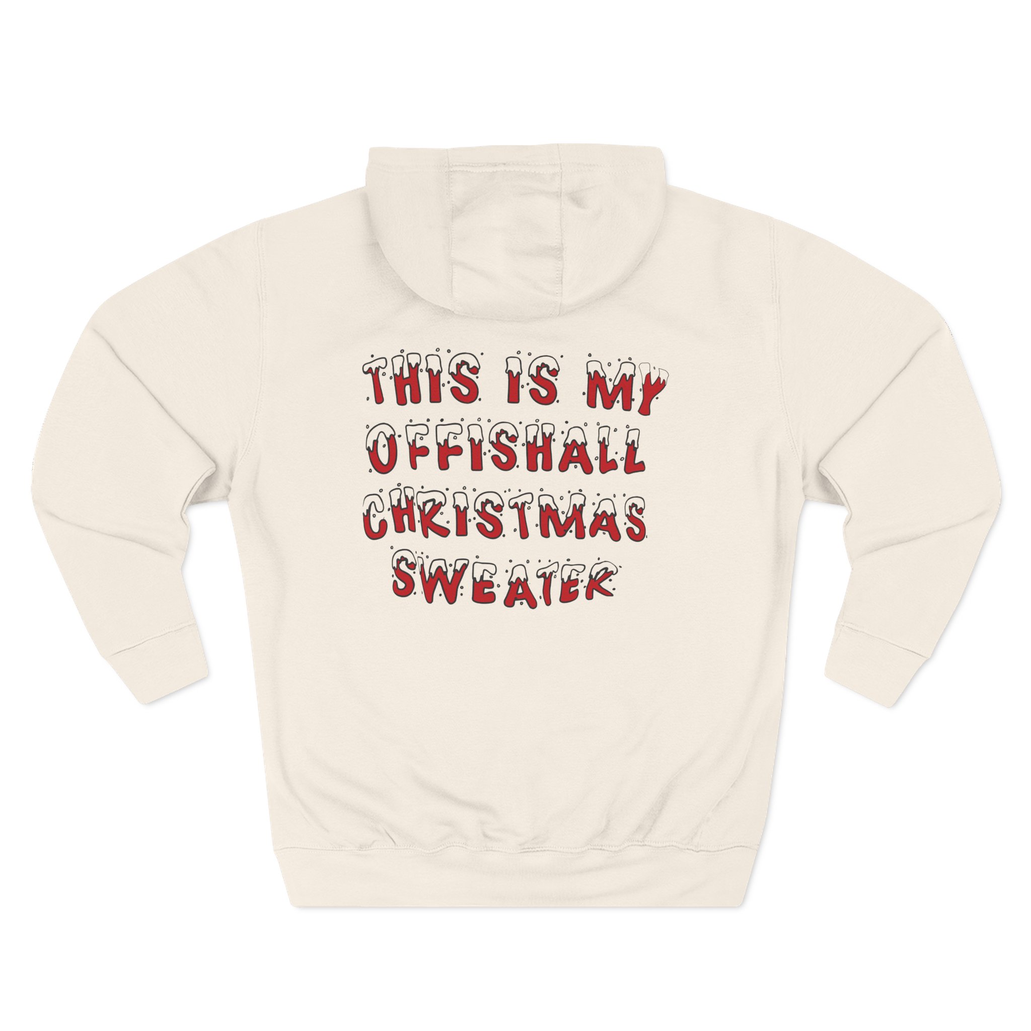 Kardinal Offishall This is My Offishall Christmas Three-Panel Fleece Hoodie