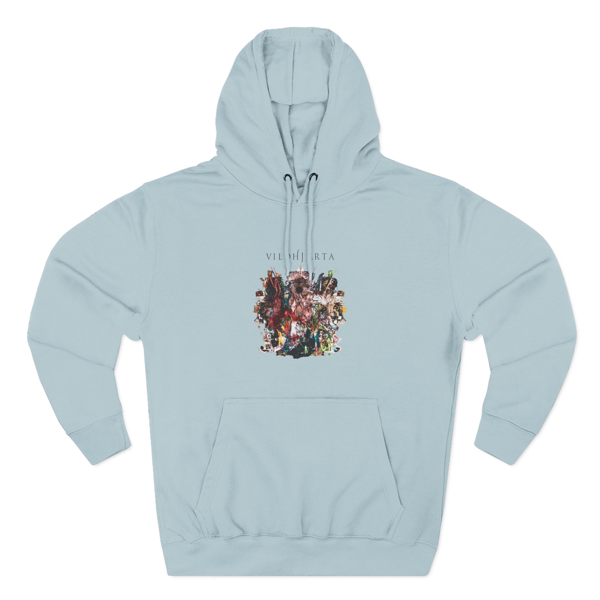 Vildhjarta Kristallfågel Three-panel Fleece Hoodie