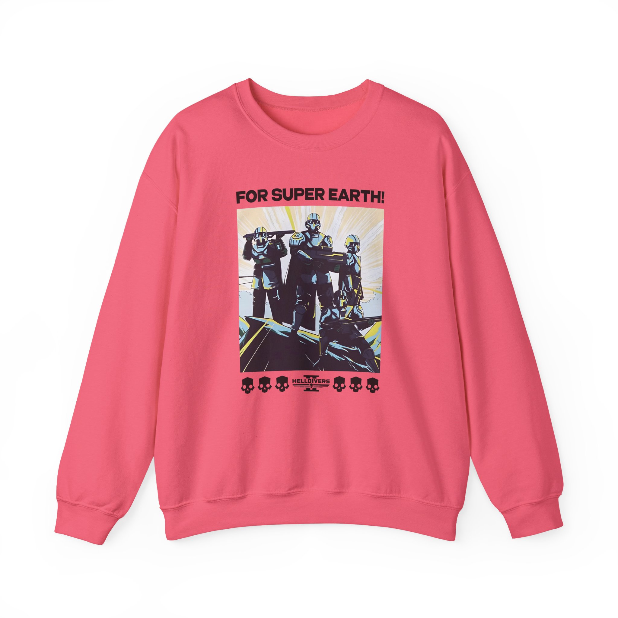 Helldivers for Democracy Unisex Heavy Blendâ„¢ Crewneck Sweatshirt