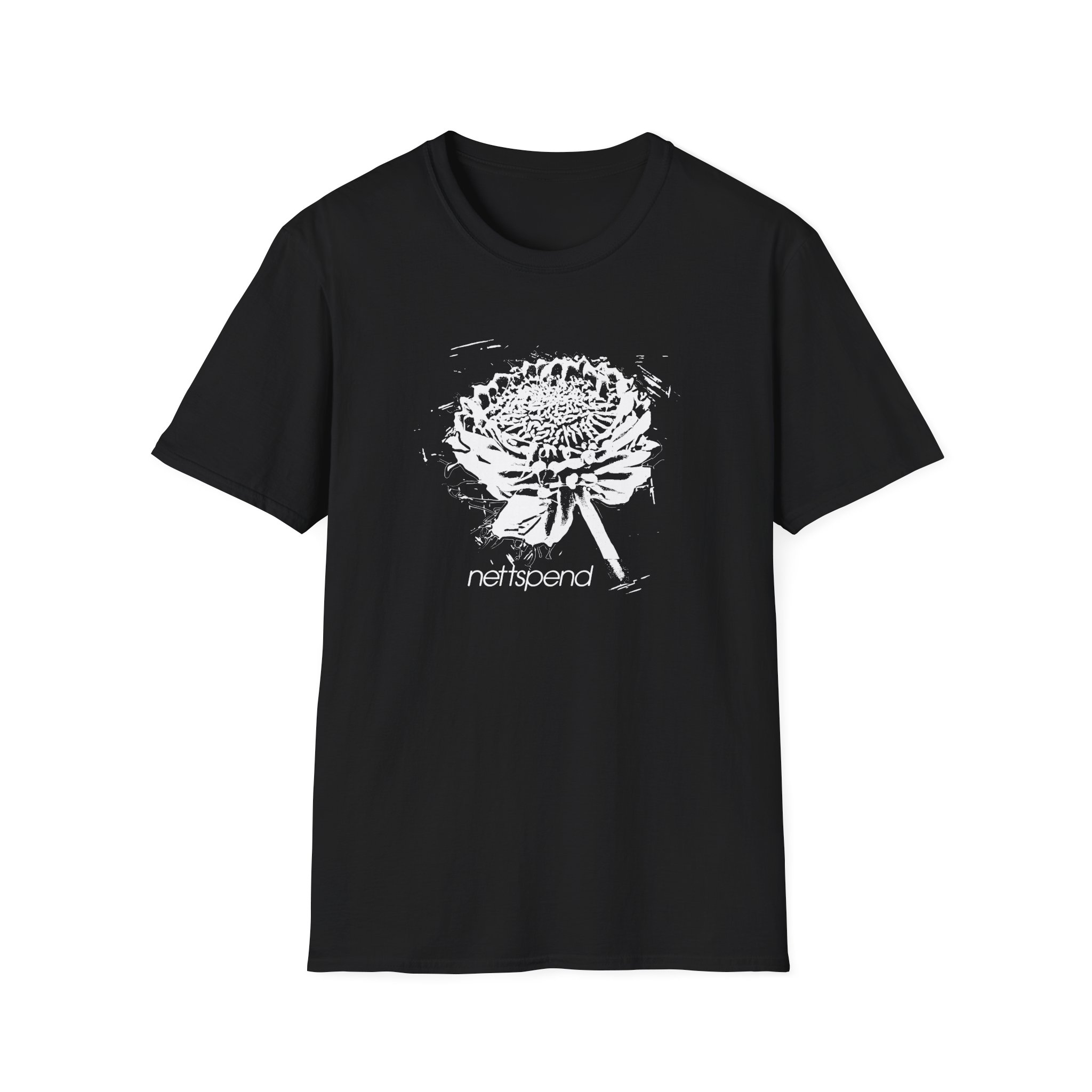 Nettspend Flower Unisex Softstyle T-Shirt