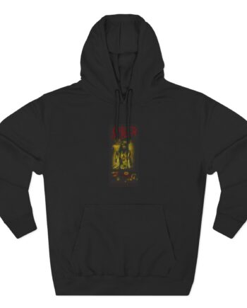 Slayer Christ Illusion Muscle Three-Panel Fleece Hoodie