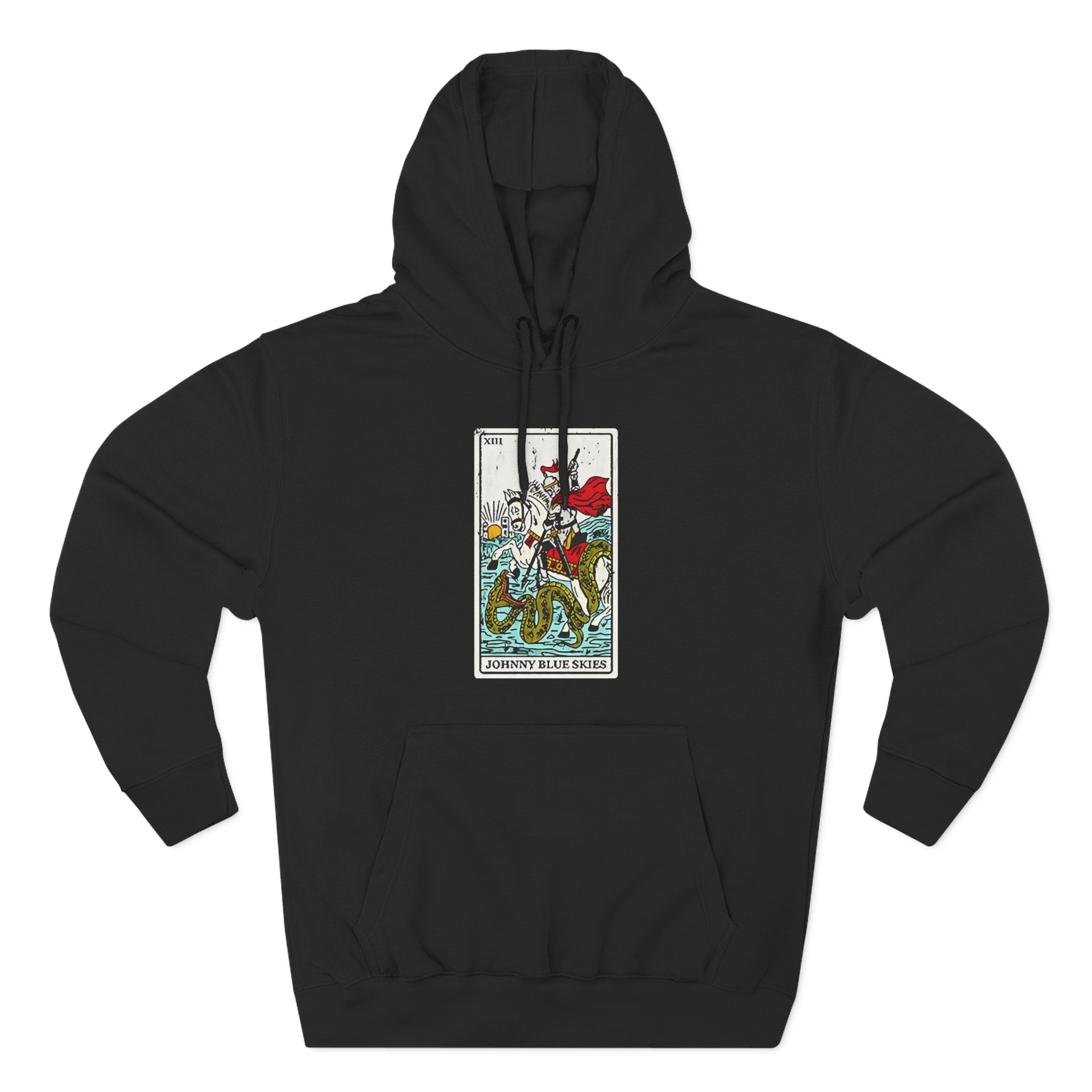 Sturgill Simpson Death Card Three-Panel Fleece Hoodie