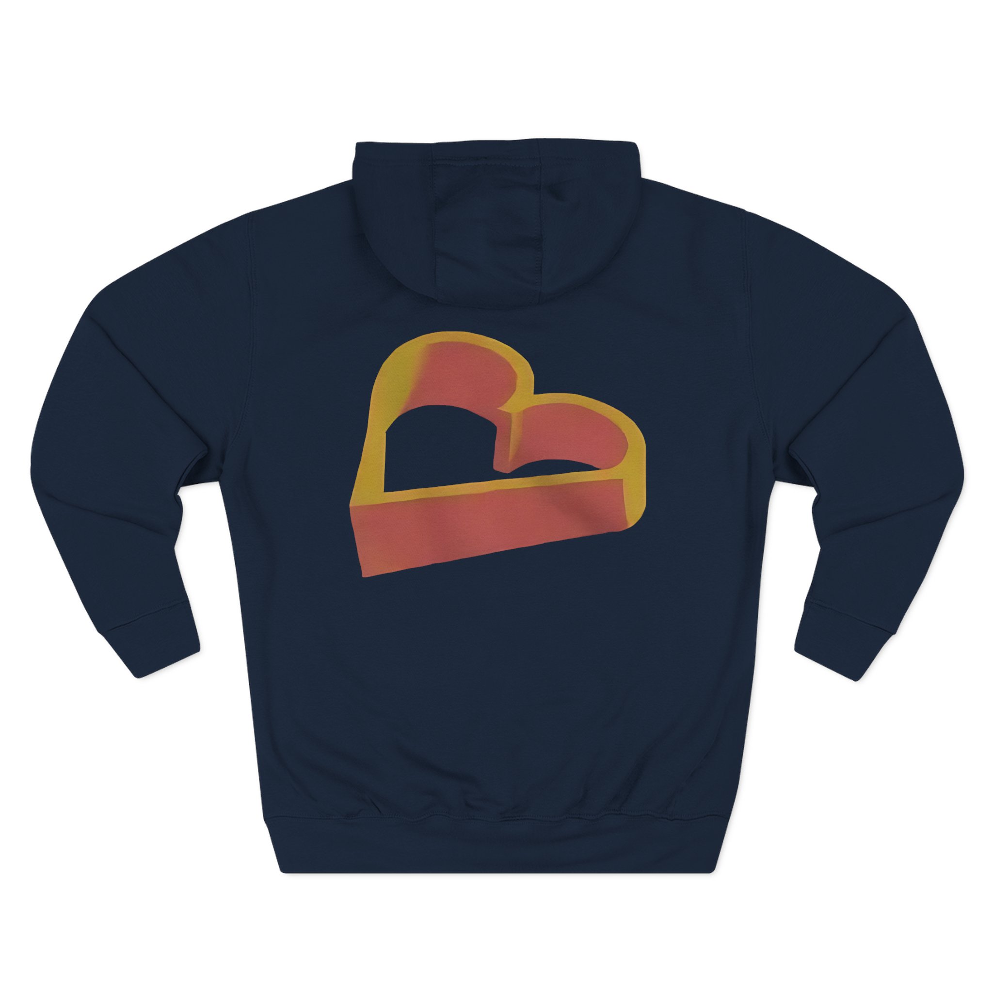 Mumbo Jumbo Heart of Gold Three-Panel Fleece Hoodie