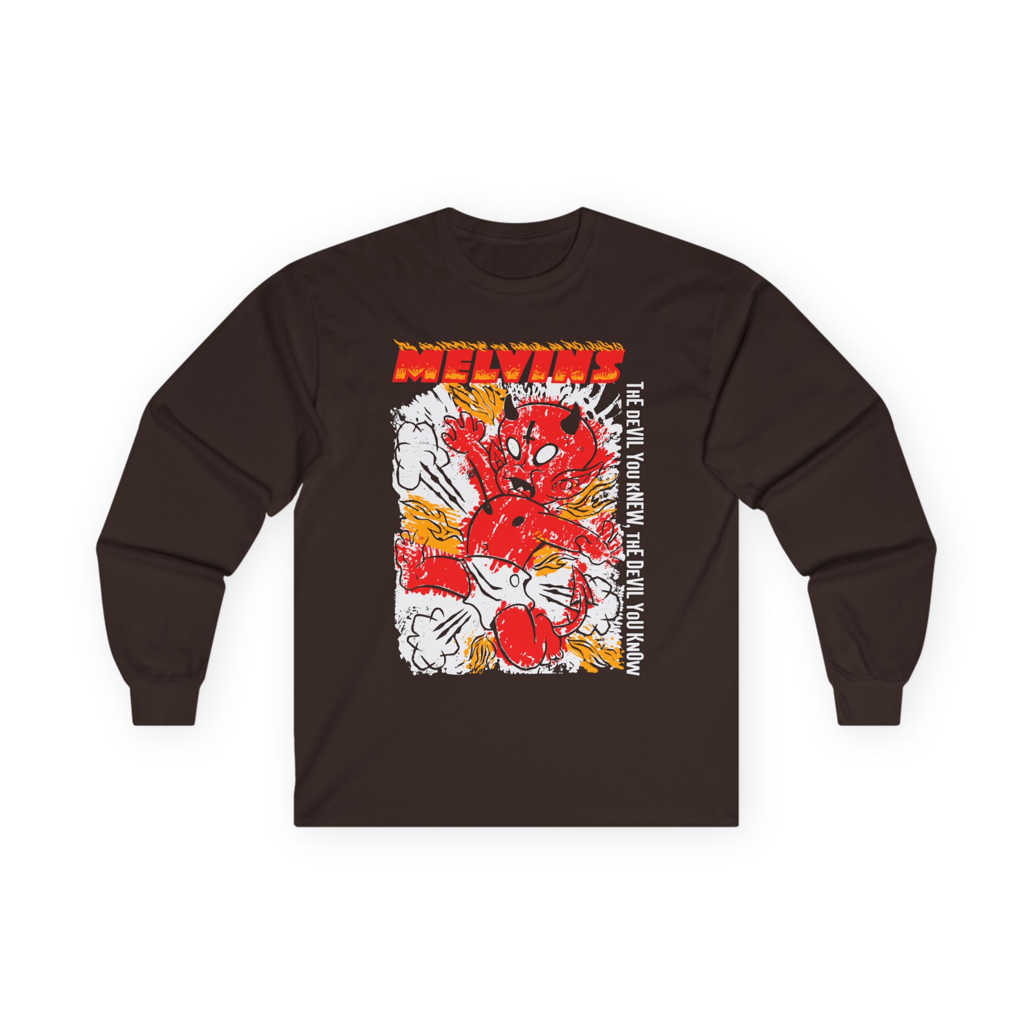 Melvins the Devil You Knew Unisex Ultra Cotton Long Sleeve Tee