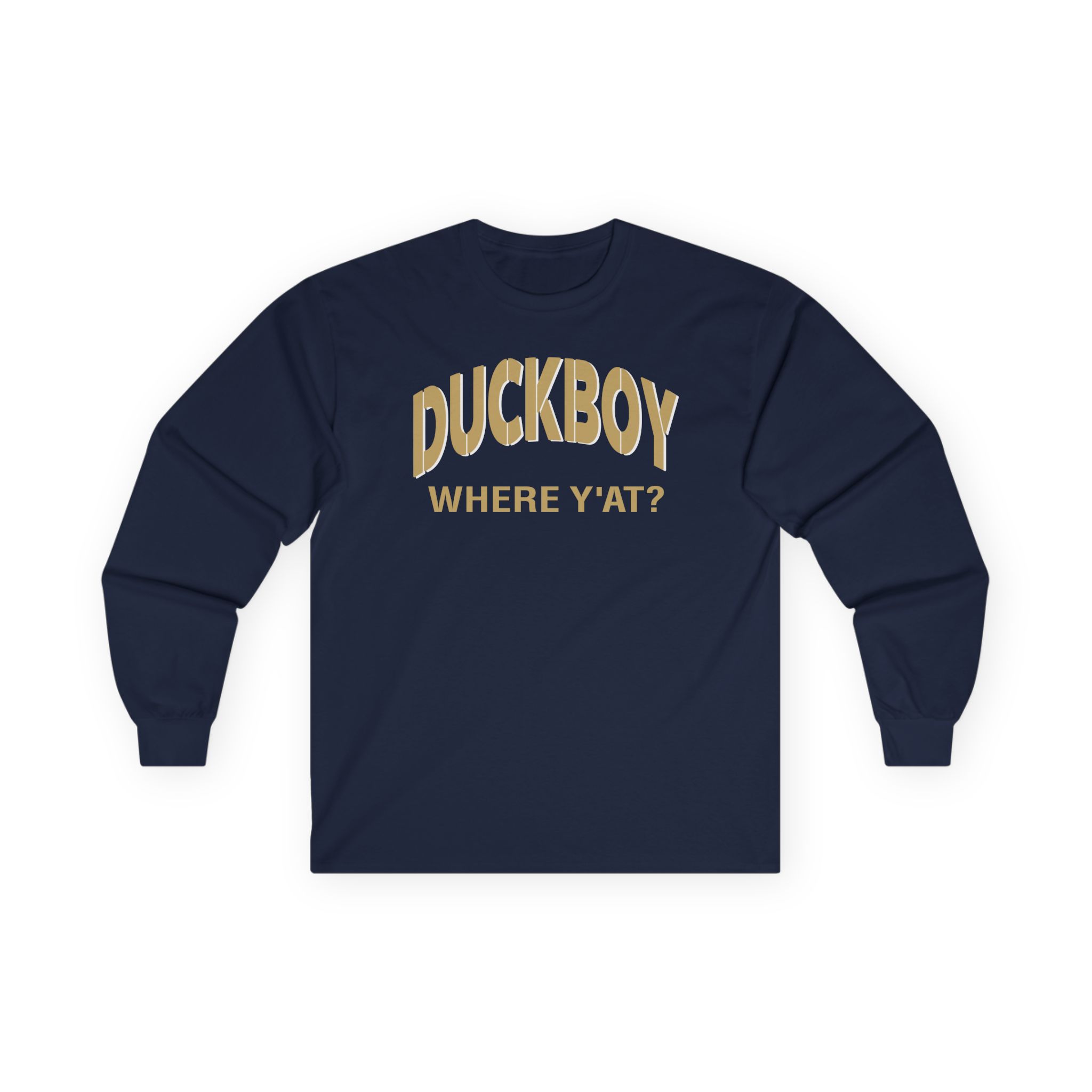 Duckboy Unisex Ultra Cotton Long Sleeve Tee