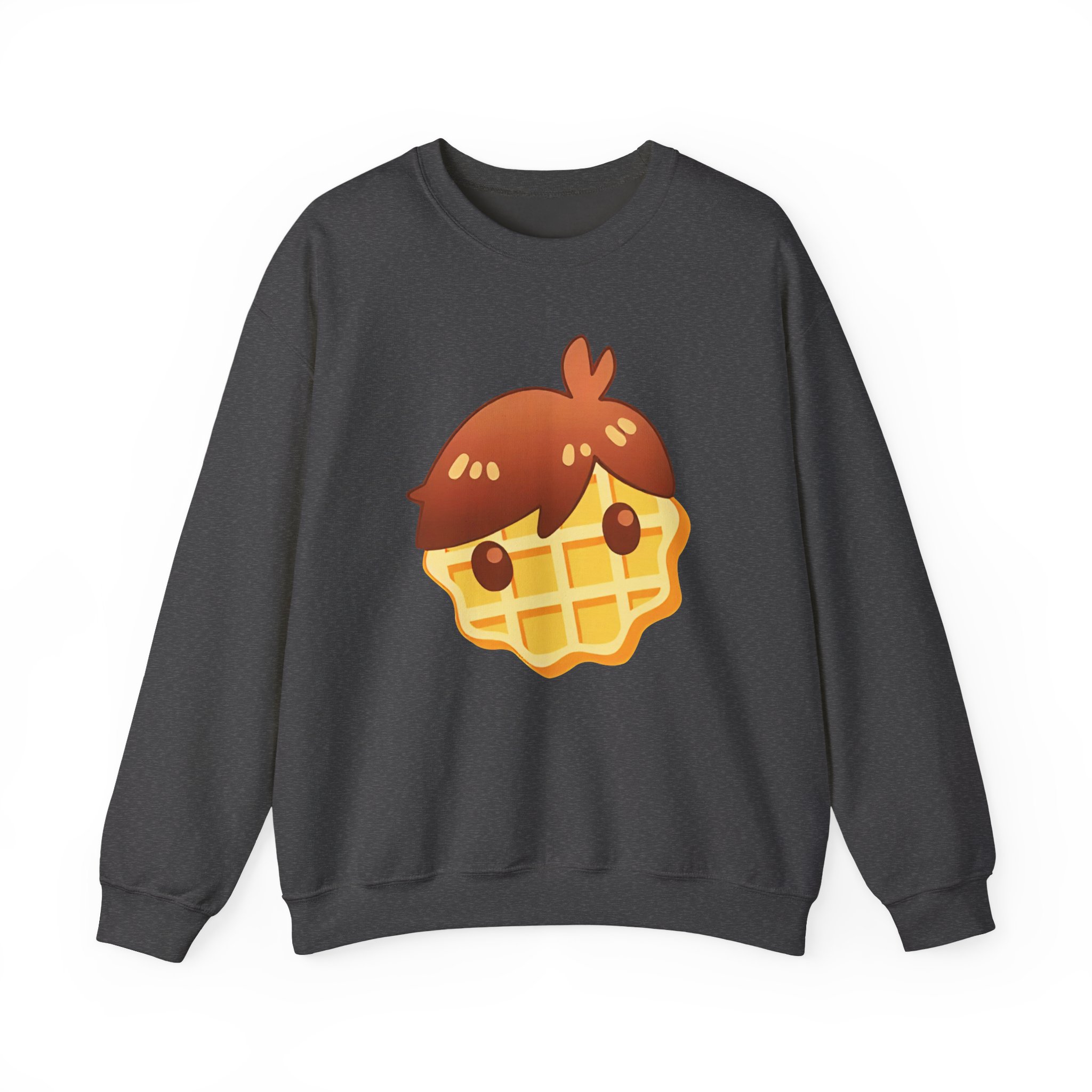 Grian Waffle Head Unisex Heavy Blendâ„¢ Crewneck Sweatshirt