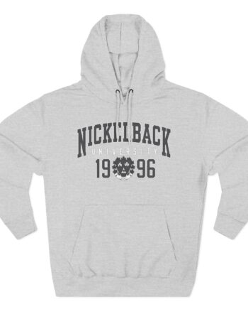 Nickelback University Three-Panel Fleece Hoodie