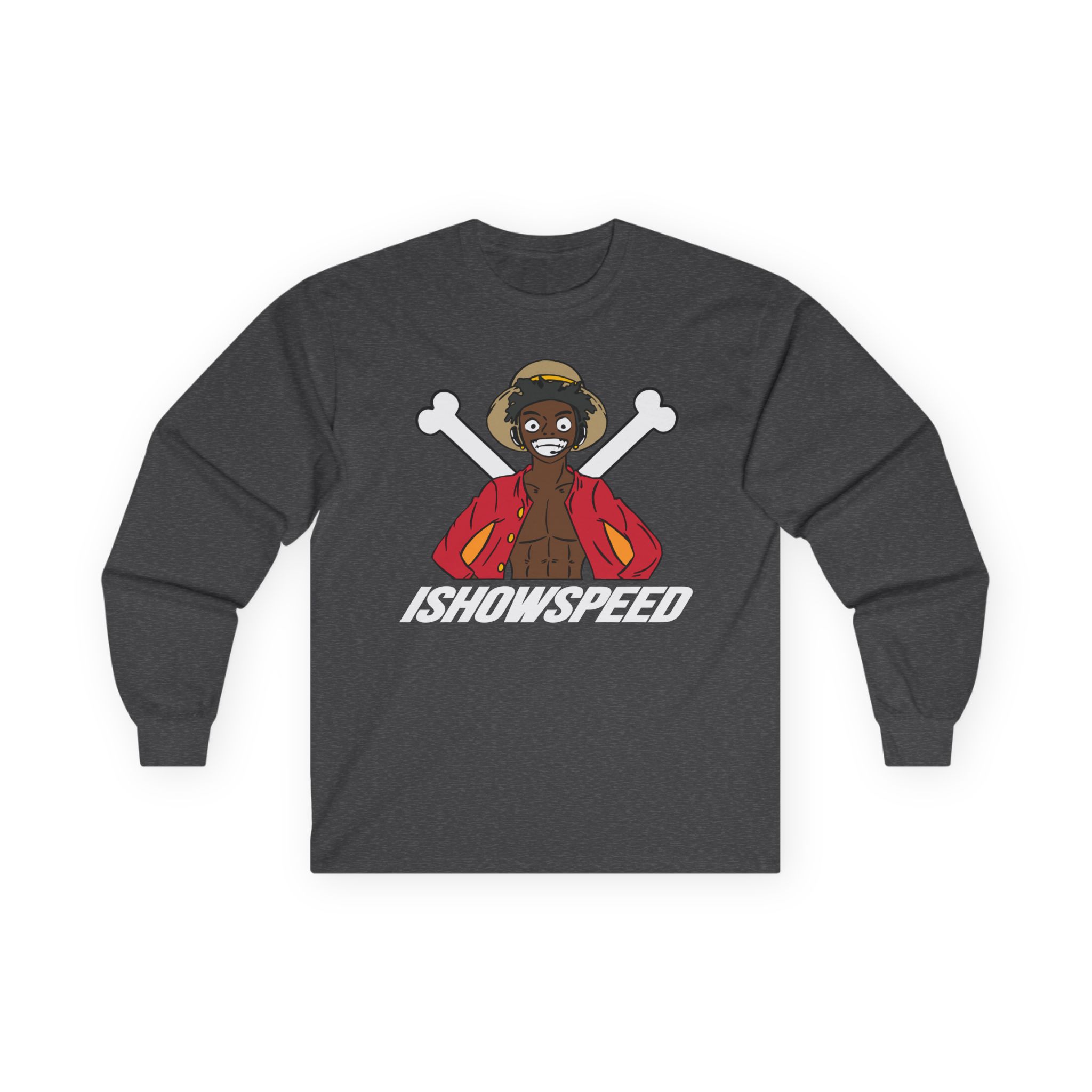 Luffy Ishowspeed Unisex Ultra Cotton Long Sleeve Tee