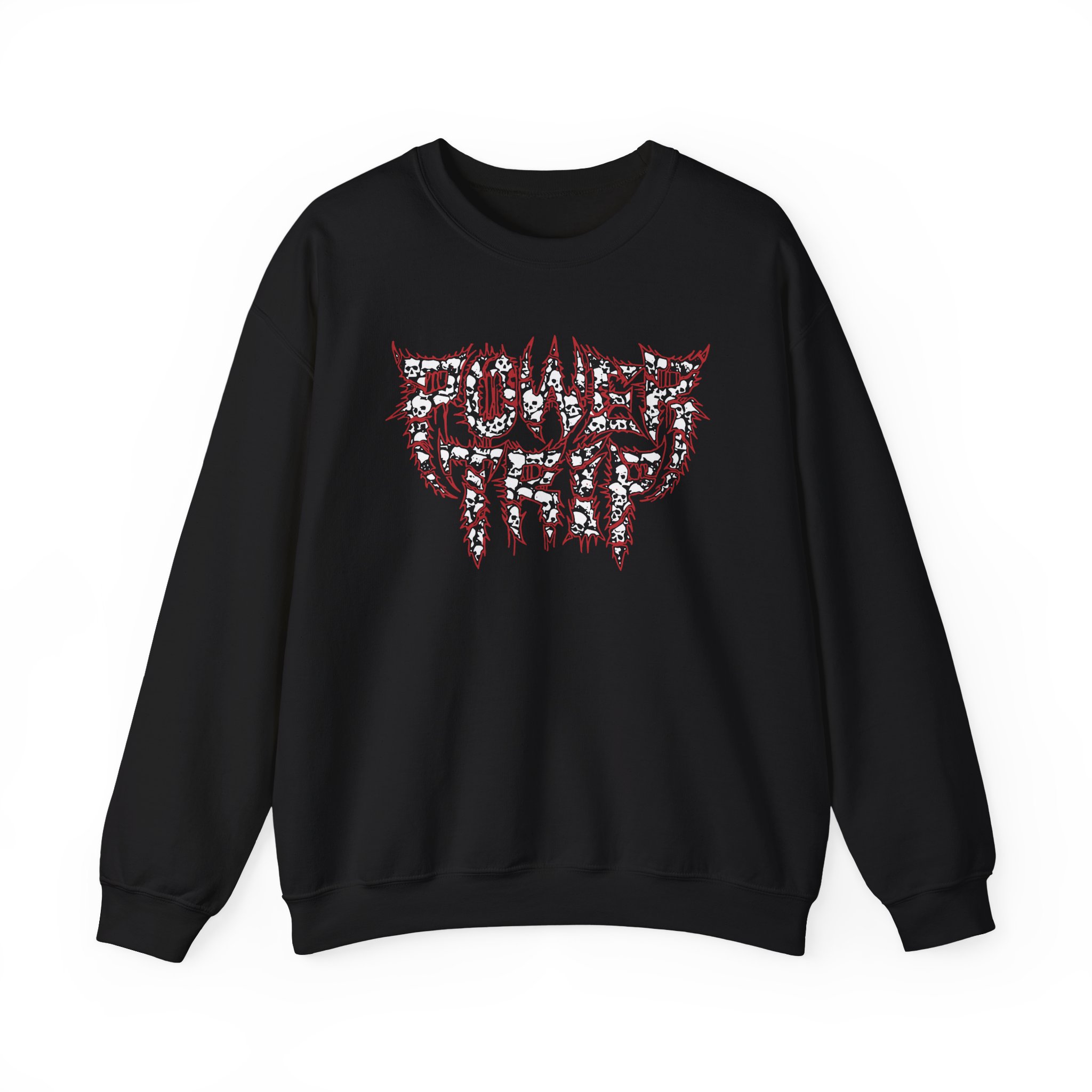 Power Trip Skull Logo Unisex Heavy Blendâ„¢ Crewneck Sweatshirt