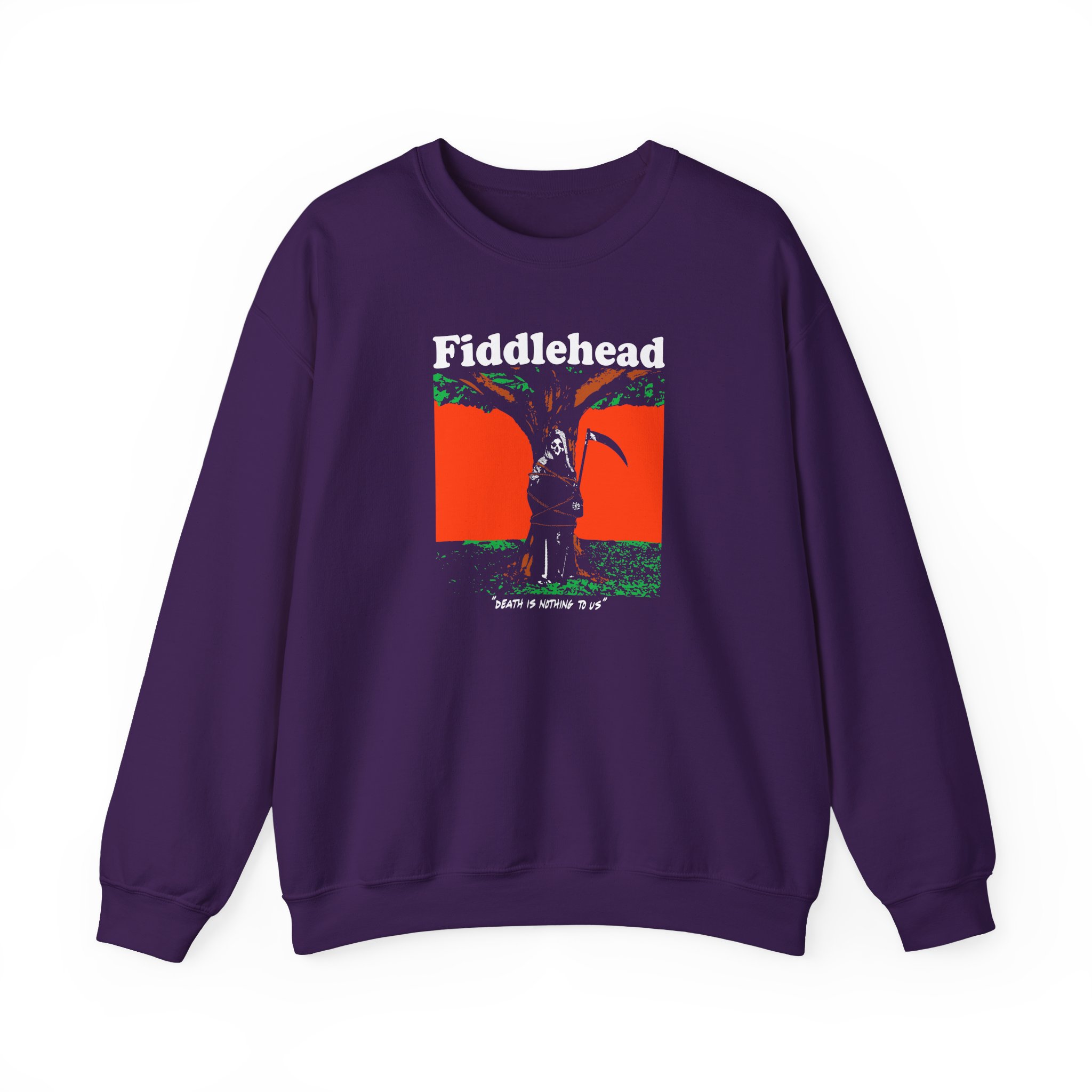 Fiddlehead Death is Nothing to Us Unisex Heavy Blendâ„¢ Crewneck Sweatshirt