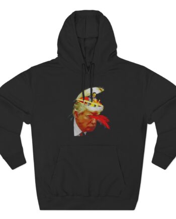 Iron Reagan Presidential Seal Three-Panel Fleece Hoodie