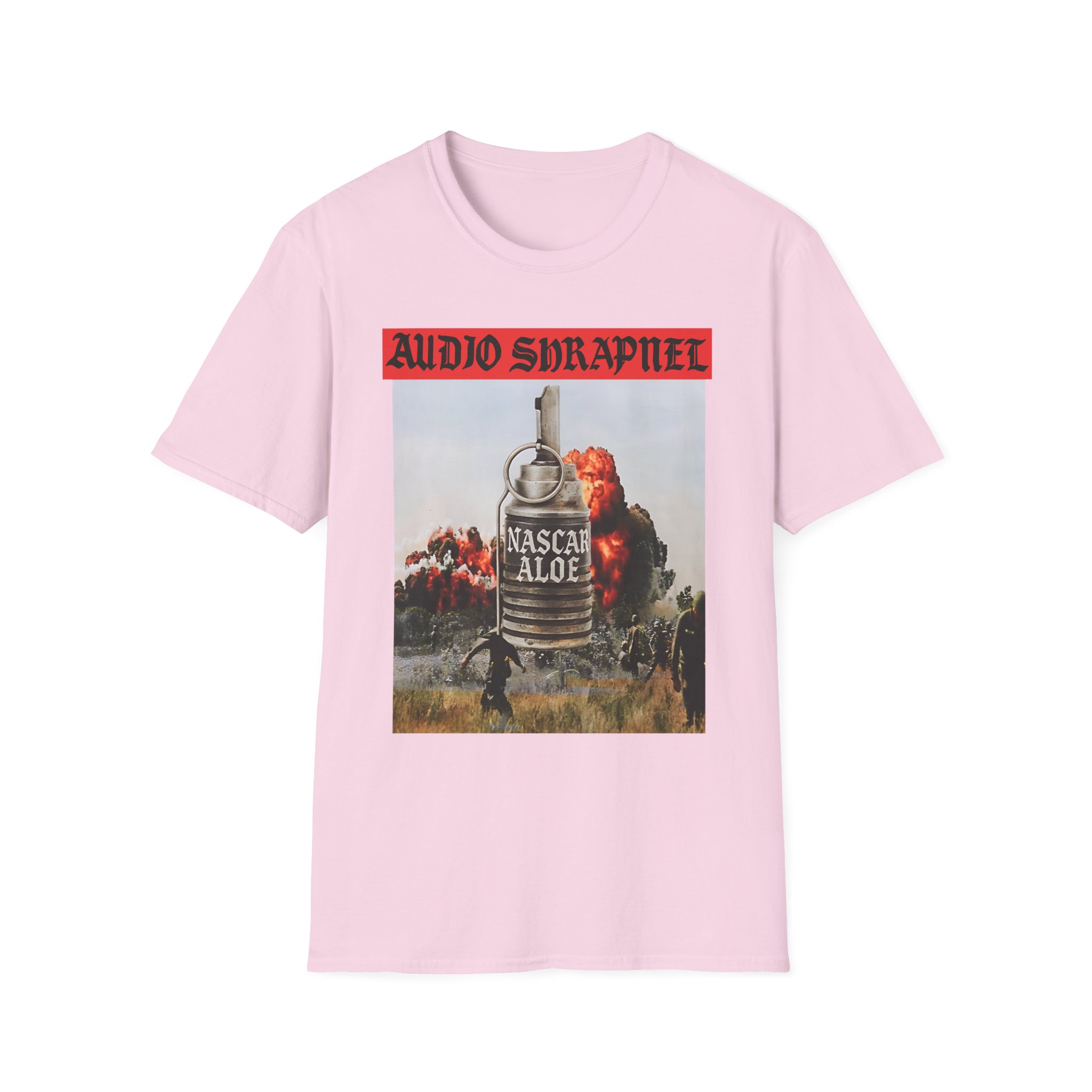 Nascar Aloe Grenade Unisex Softstyle T-Shirt