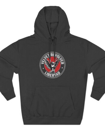 Velvet Revolver Libertro Rock Band Three-Panel Fleece Hoodie