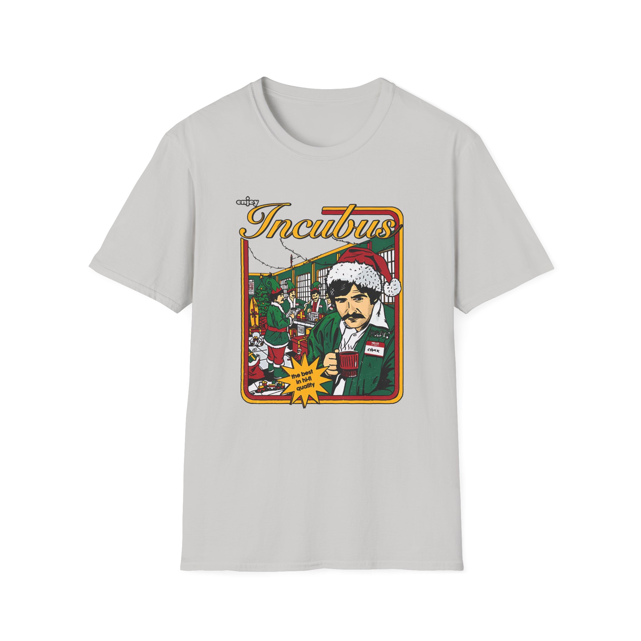 Incubus Santa Chuck Workshop Unisex Softstyle T-Shirt