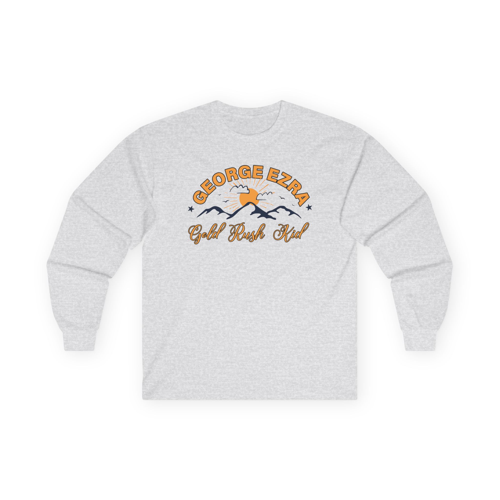 George Ezra Gold Rush Kid Mountains Unisex Ultra Cotton Long Sleeve Tee