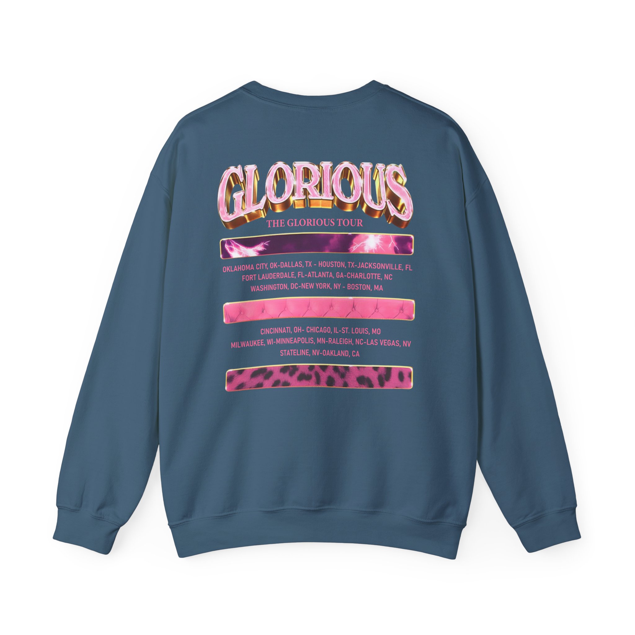 Glorilla Glorious Tour From Memphis Unisex Heavy Blendâ„¢ Crewneck Sweatshirt