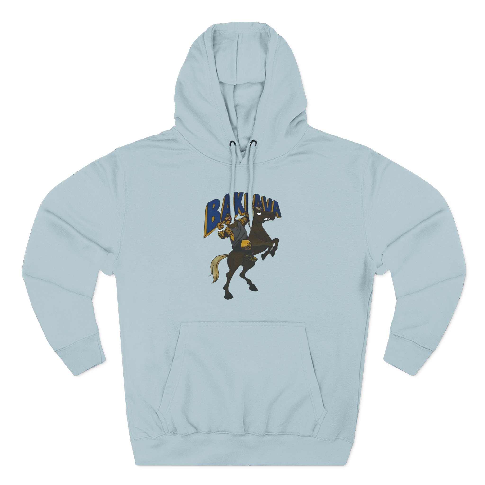 Action Bronson Baklava Horse Three-Panel Fleece Hoodie
