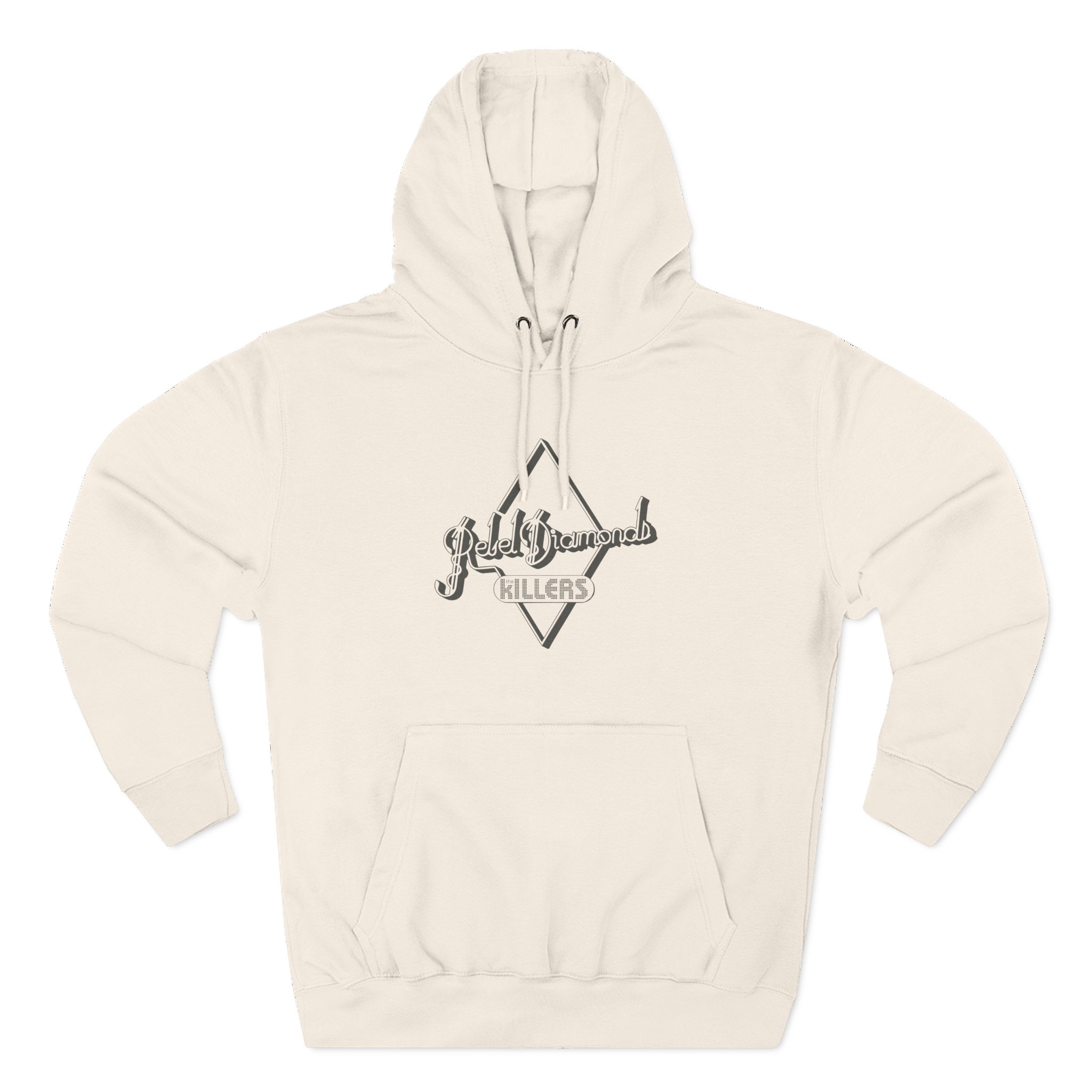 TK Rebel Diamonds Logo Three-Panel Fleece Hoodie