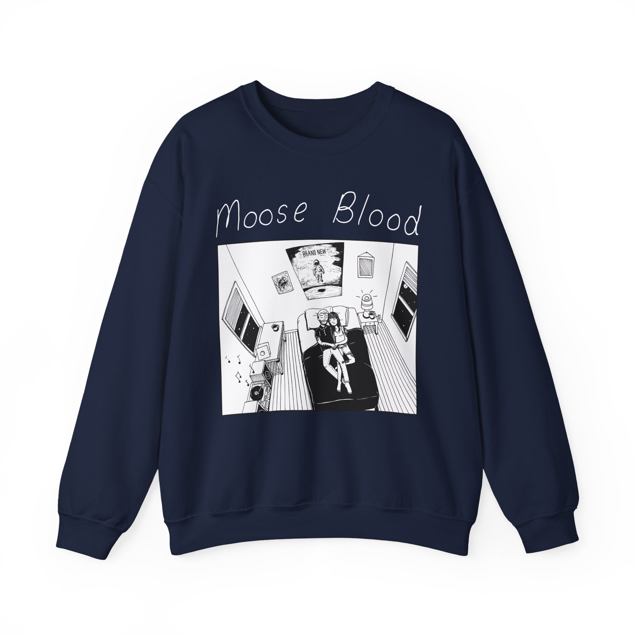 Moose Blood Band Unisex Heavy Blendâ„¢ Crewneck Sweatshirt