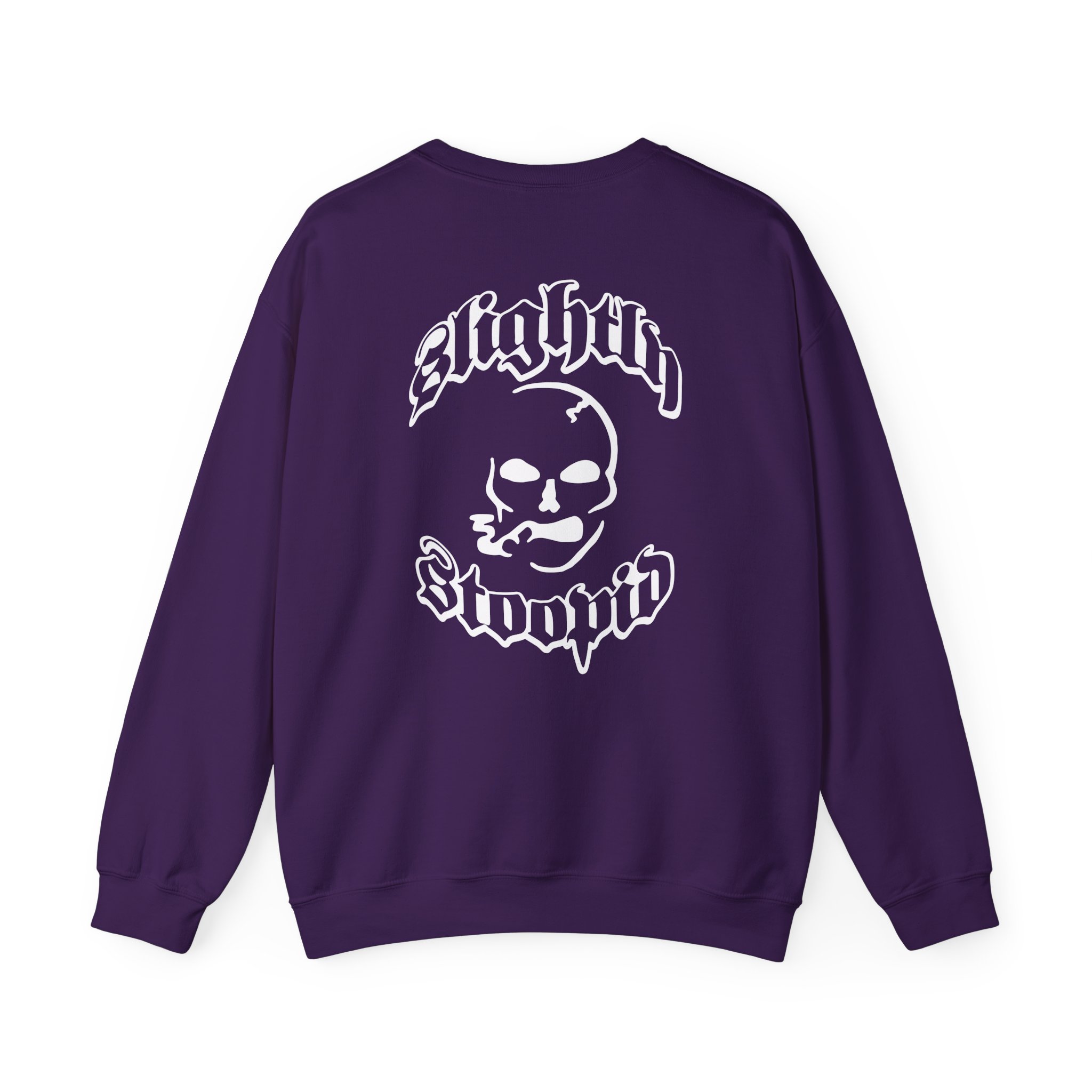 Slightly Stoopid Smoking Skull Unisex Heavy Blendâ„¢ Crewneck Sweatshirt
