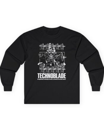 Technoblade Neeerds Unisex Ultra Cotton Long Sleeve Tee