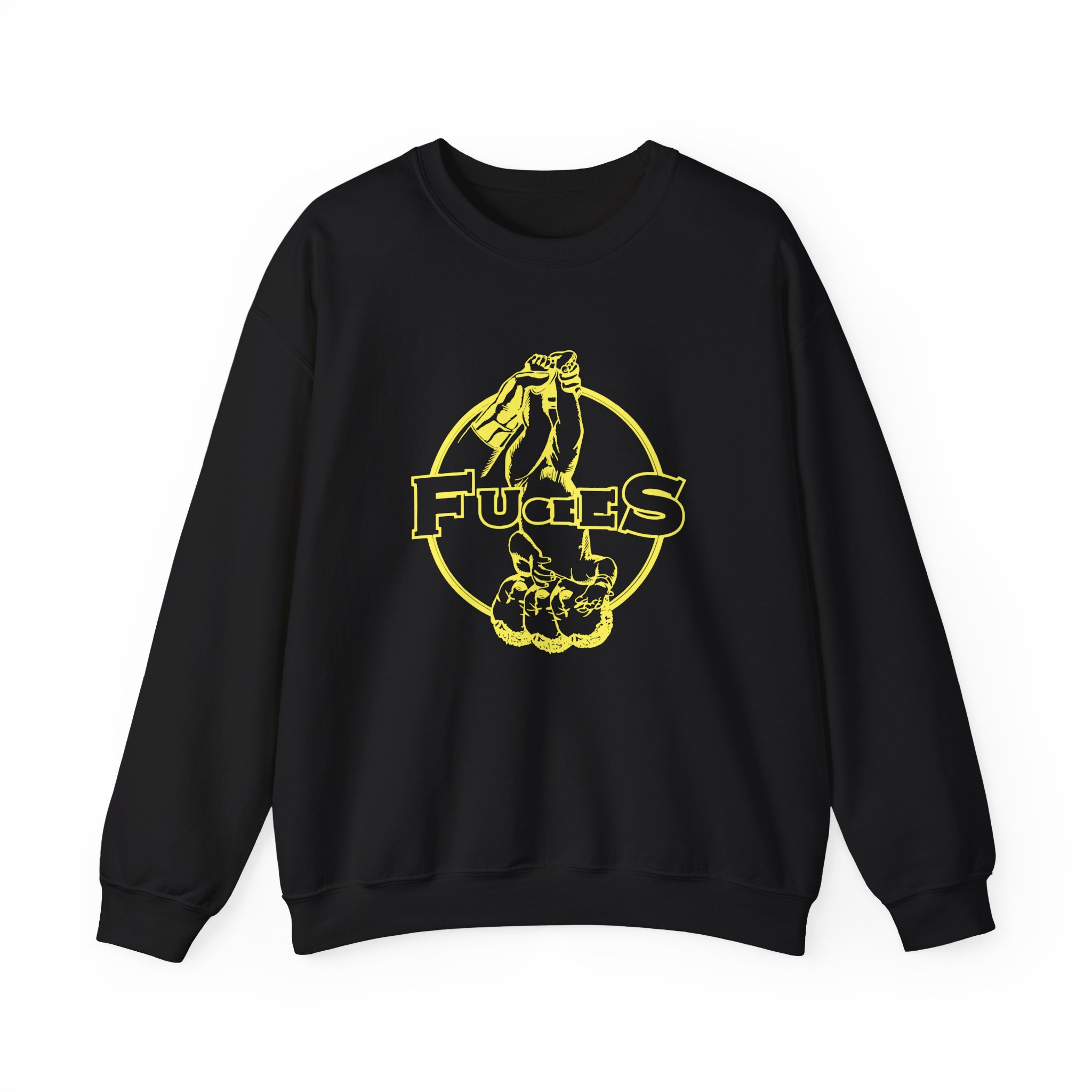 Fugees Blunted on Reality Unisex Heavy Blendâ„¢ Crewneck Sweatshirt
