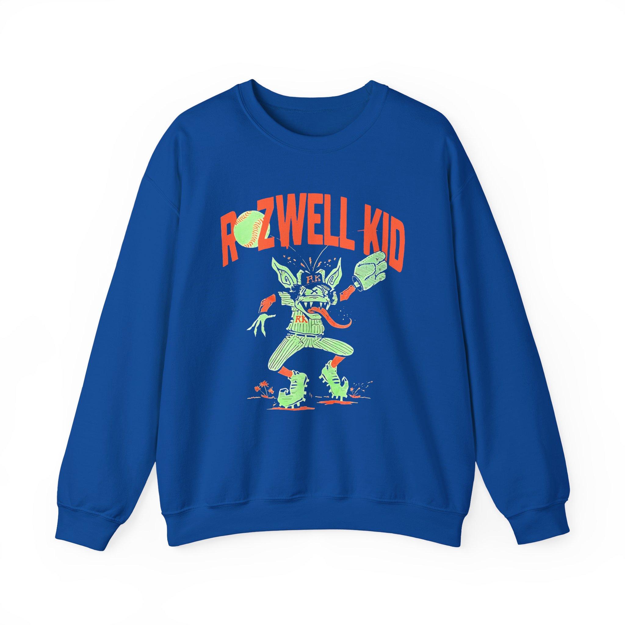 Rozwell Kid Baseball Goblin Unisex Heavy Blendâ„¢ Crewneck Sweatshirt