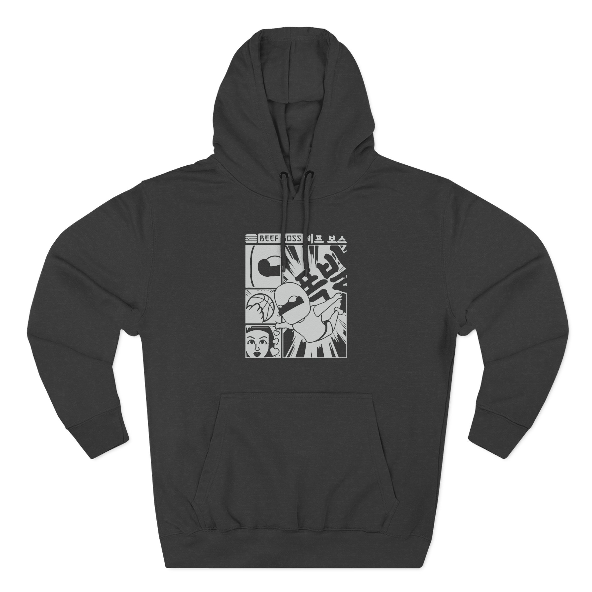 Poofesure Three-Panel Fleece Hoodie