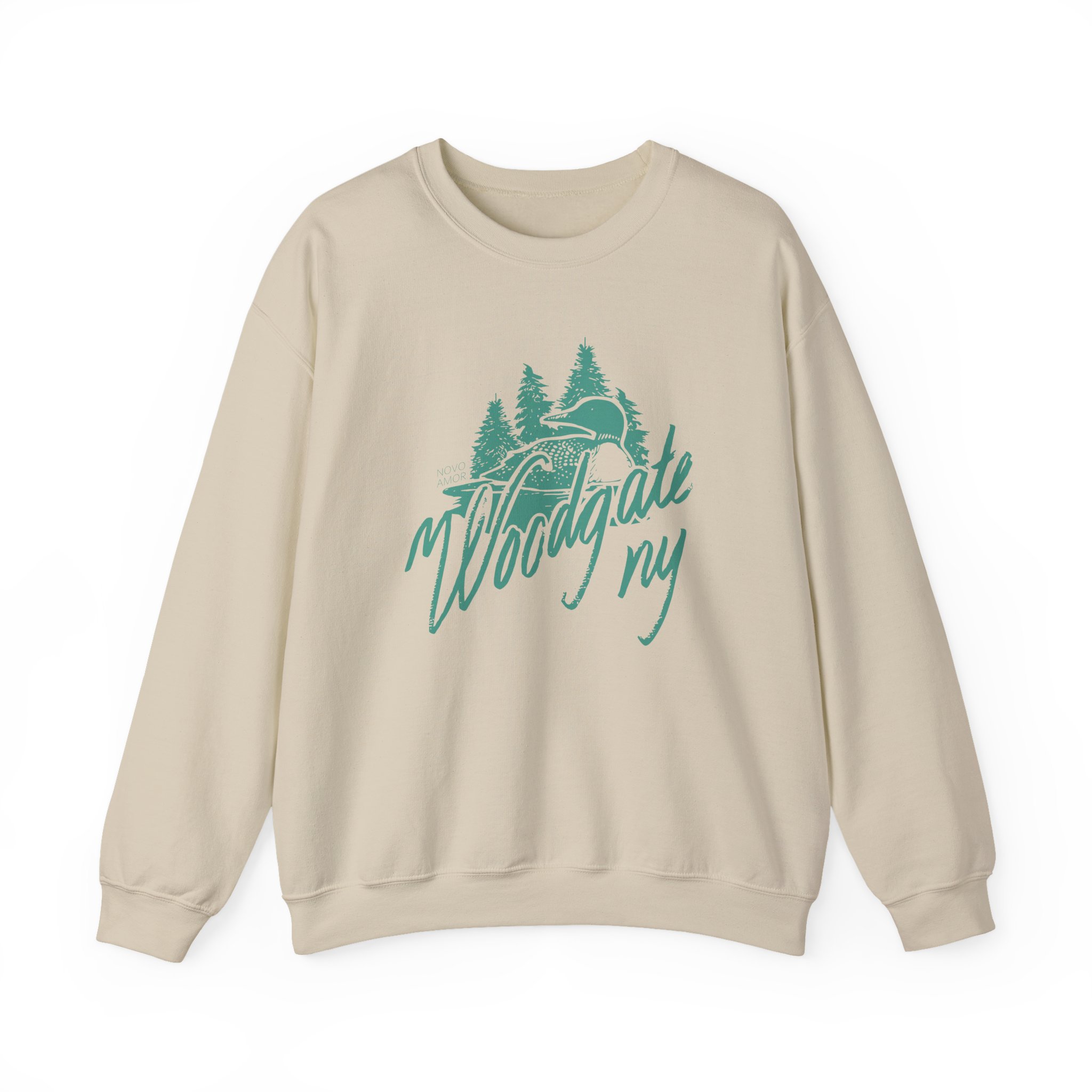 Novo Amor Woodgate Ny Unisex Heavy Blendâ„¢ Crewneck Sweatshirt