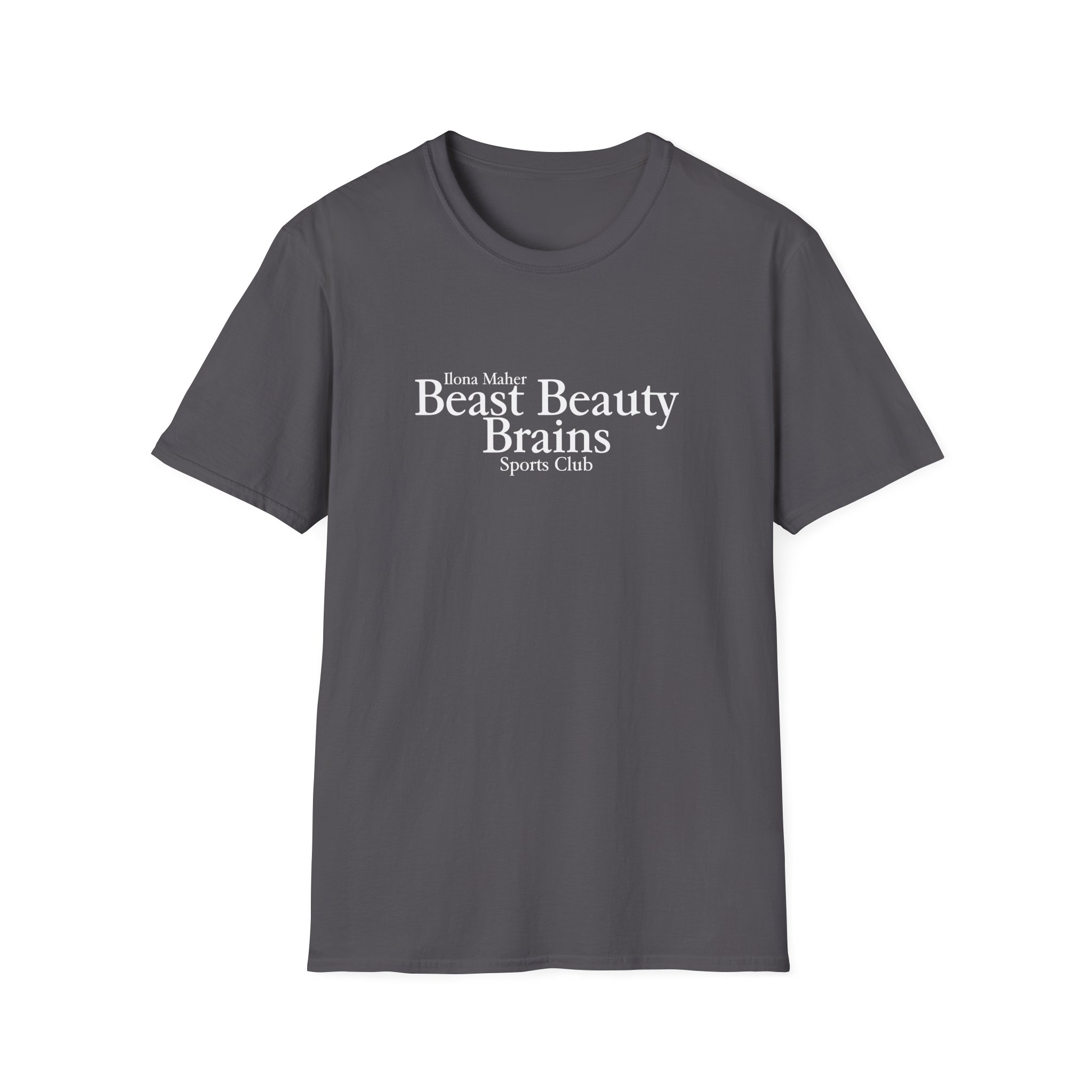 Ilona Maher Beast Beauty Brains Sports Club Unisex Softstyle T-Shirt