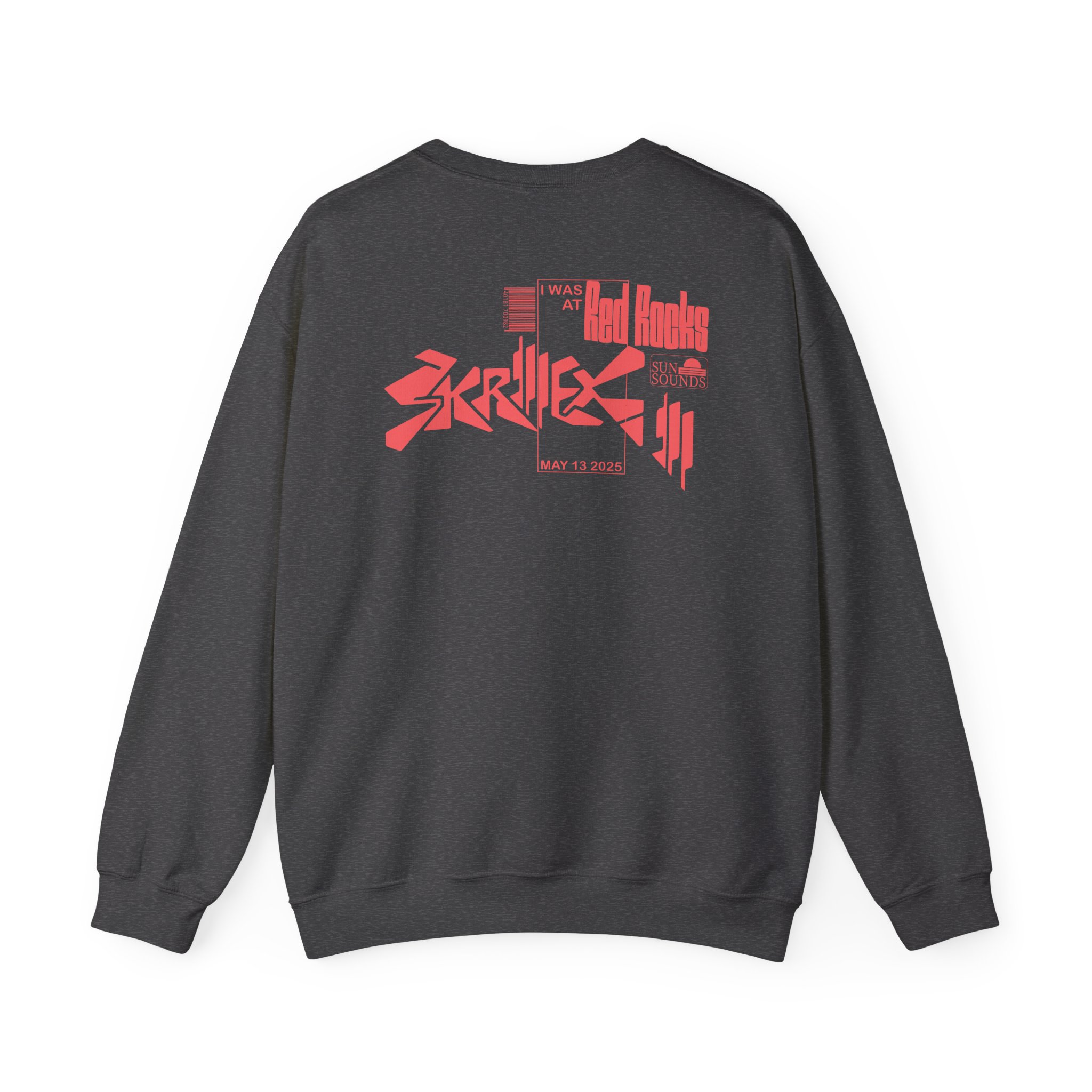 Skrillex Red Rocks Unisex Heavy Blendâ„¢ Crewneck Sweatshirt