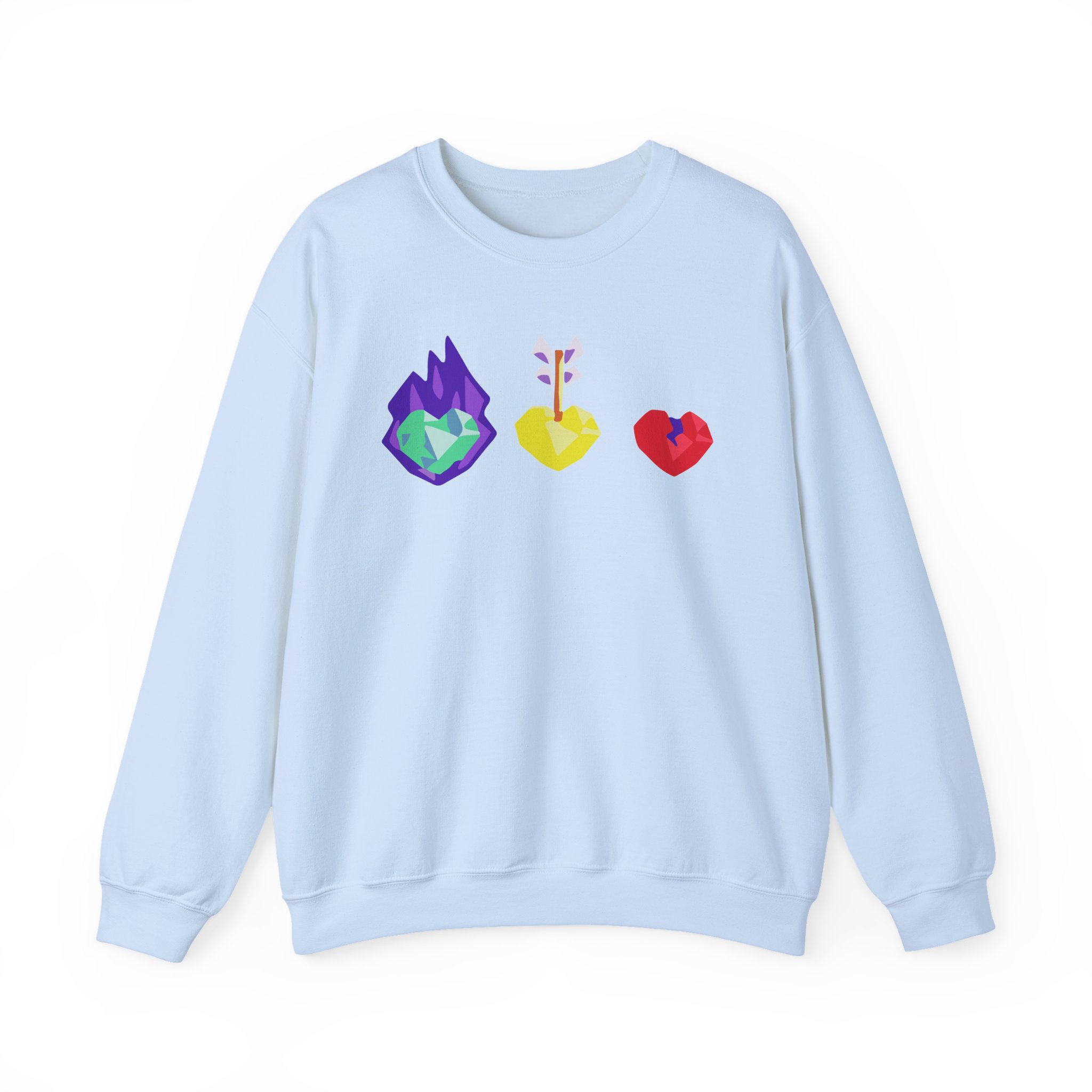 Grian 3 Lives Unisex Heavy Blendâ„¢ Crewneck Sweatshirt