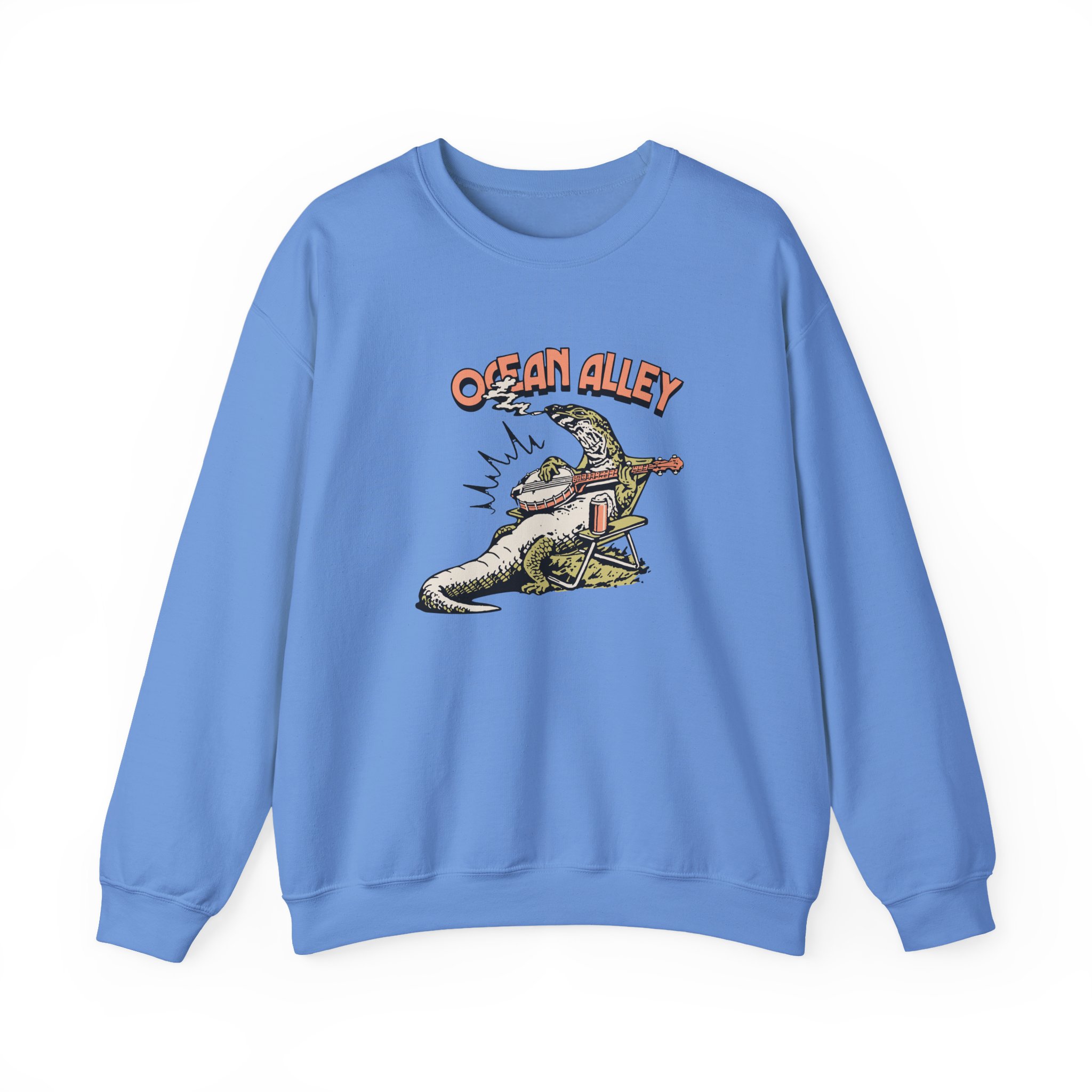 Ocean Alley Lizard Unisex Heavy Blendâ„¢ Crewneck Sweatshirt