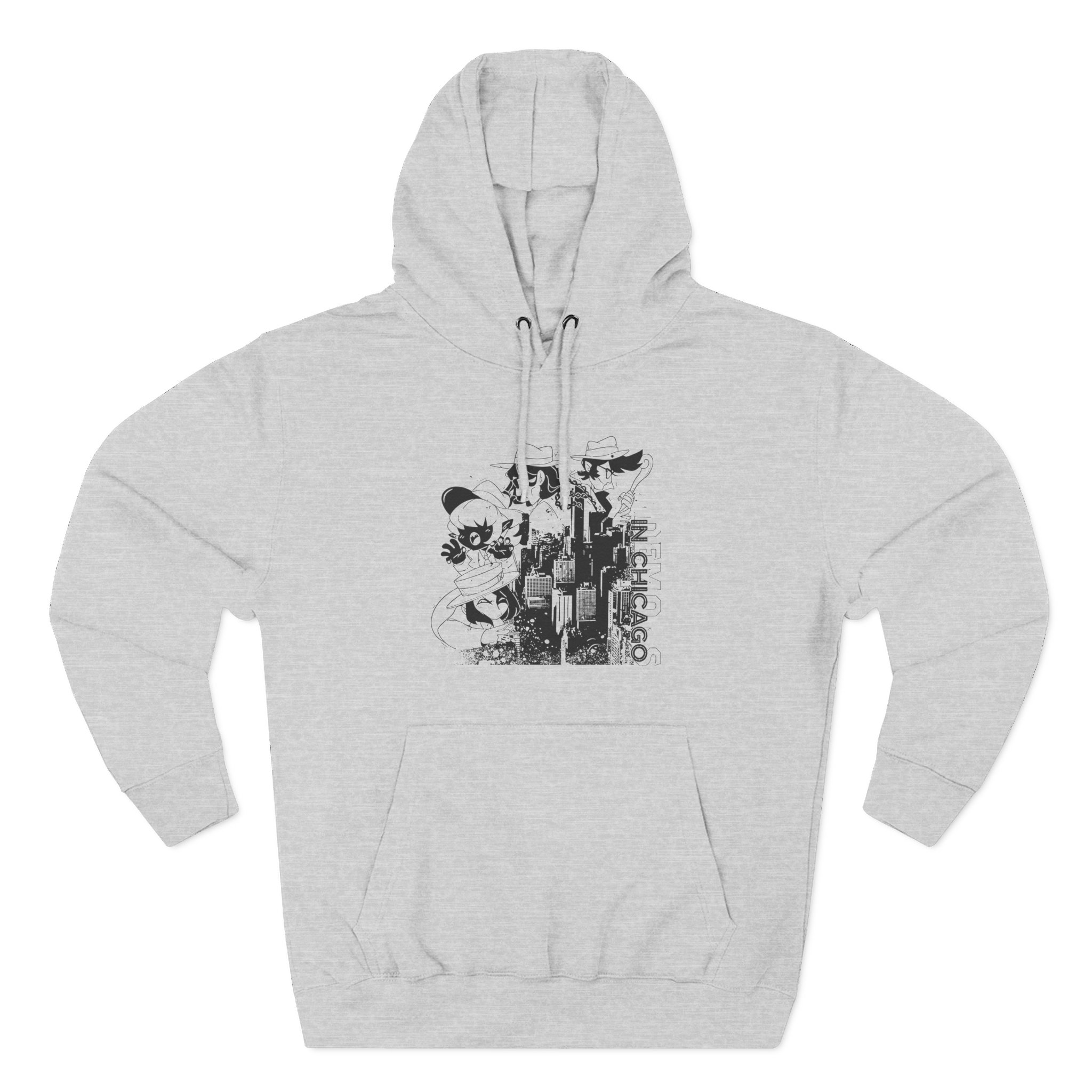 Demondice Chicago Acen Three-Panel Fleece Hoodie