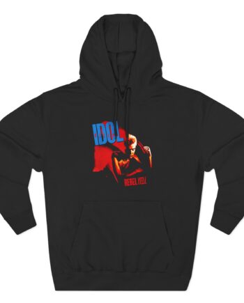 Billy Idol Rebel Yell 40th Anniversary Three-Panel Fleece Hoodie