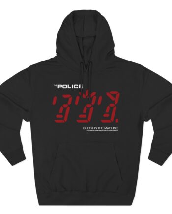 The Police Ghost in the Machine Three-Panel Fleece Hoodie