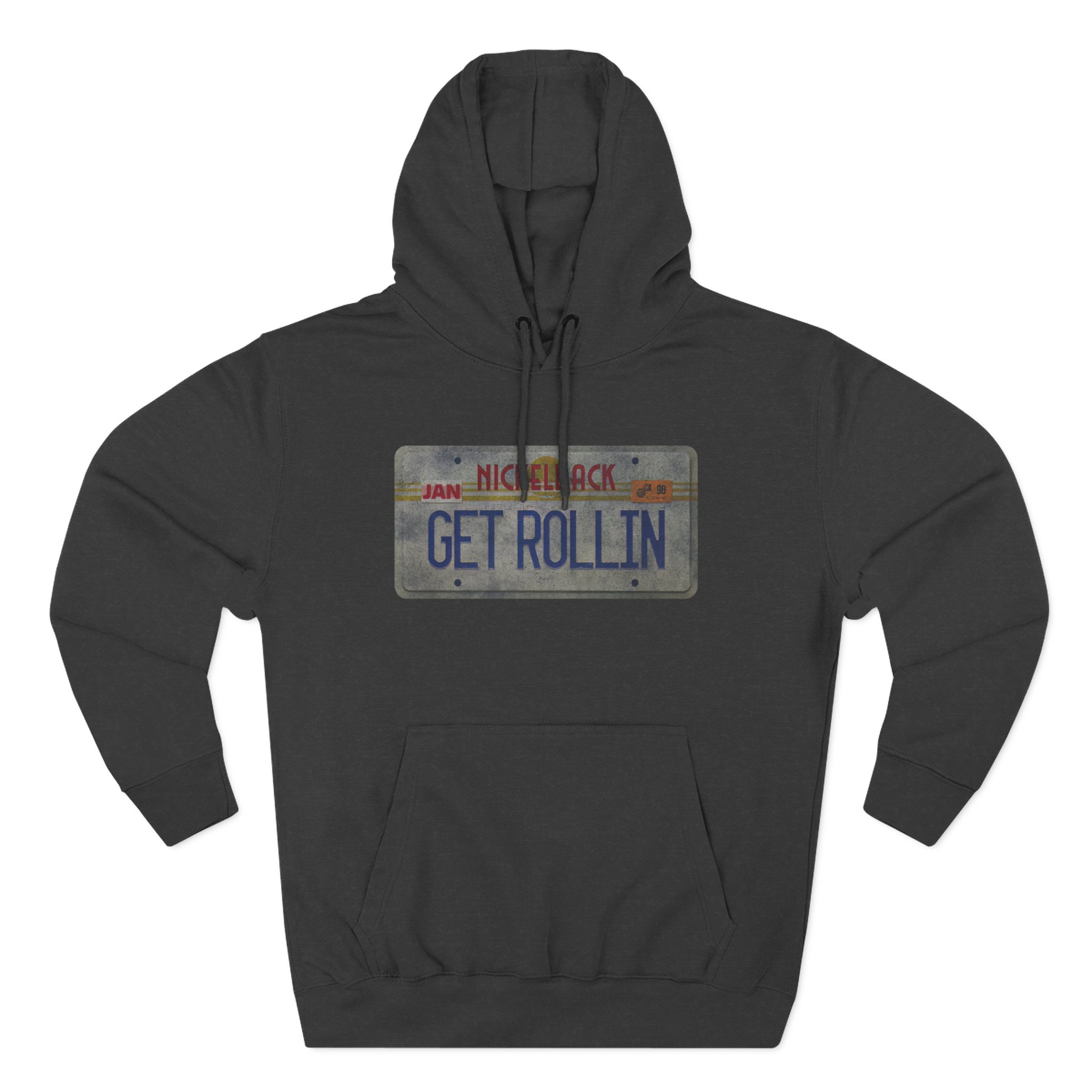 Nickelback Get Rollin Three-Panel Fleece Hoodie