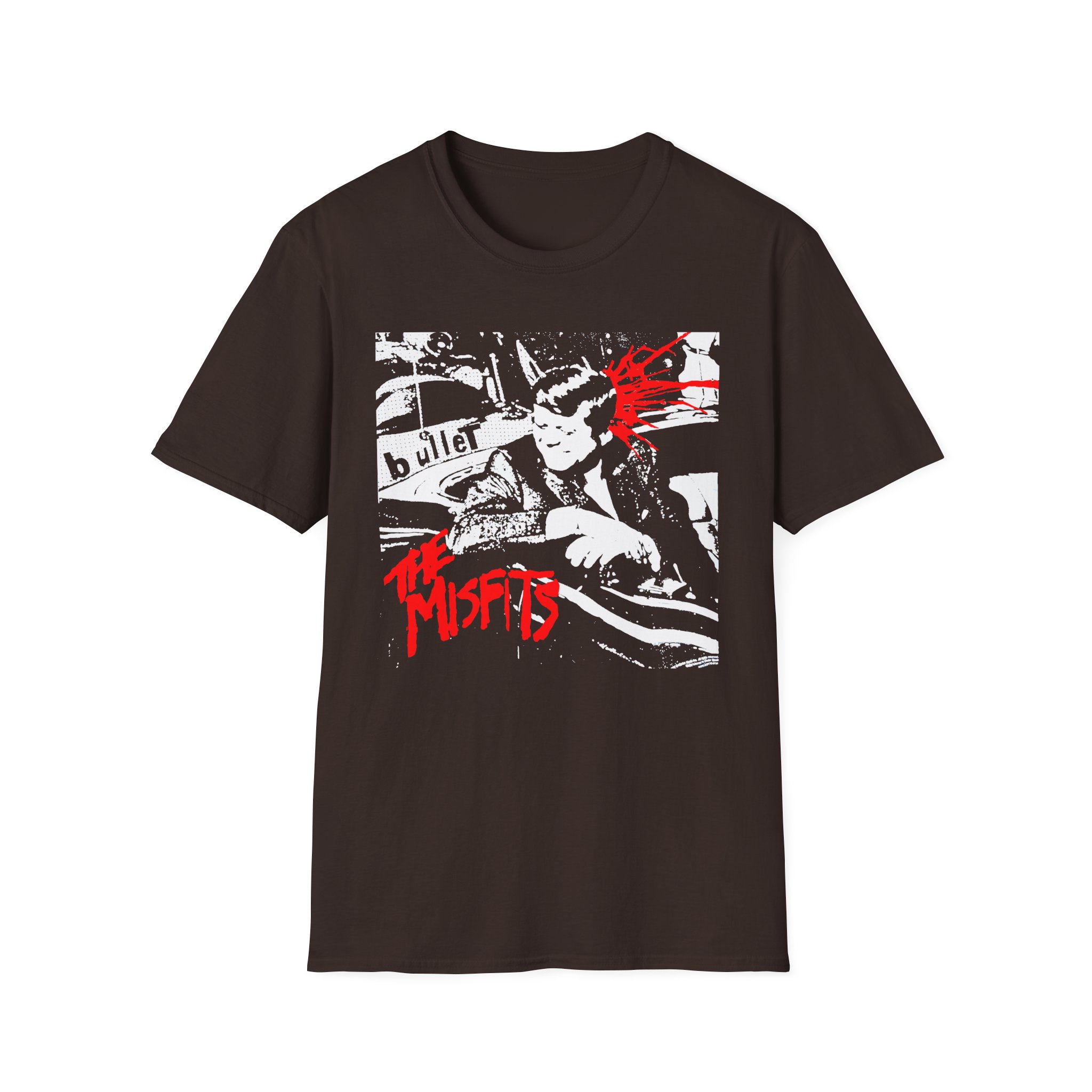 Misfits Bullet Unisex Softstyle T-Shirt